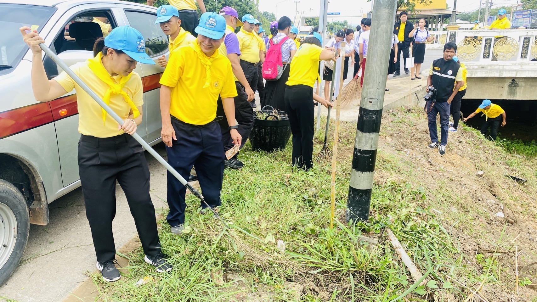 พช.สุโขทัย ร่วมกิจกรรมจิตอาสา เนื่องในโอกาสพระราชพิธีมหามงคลเฉลิมพระชนมพรรษาพระบาทสมเด็จพระเจ้าอยู่หัว 6 รอบ 28 กรกฎาคม 2567