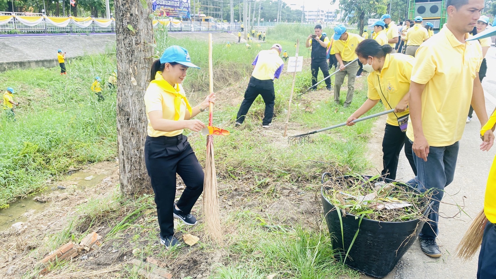 พช.สุโขทัย ร่วมกิจกรรมจิตอาสา เนื่องในโอกาสพระราชพิธีมหามงคลเฉลิมพระชนมพรรษาพระบาทสมเด็จพระเจ้าอยู่หัว 6 รอบ 28 กรกฎาคม 2567