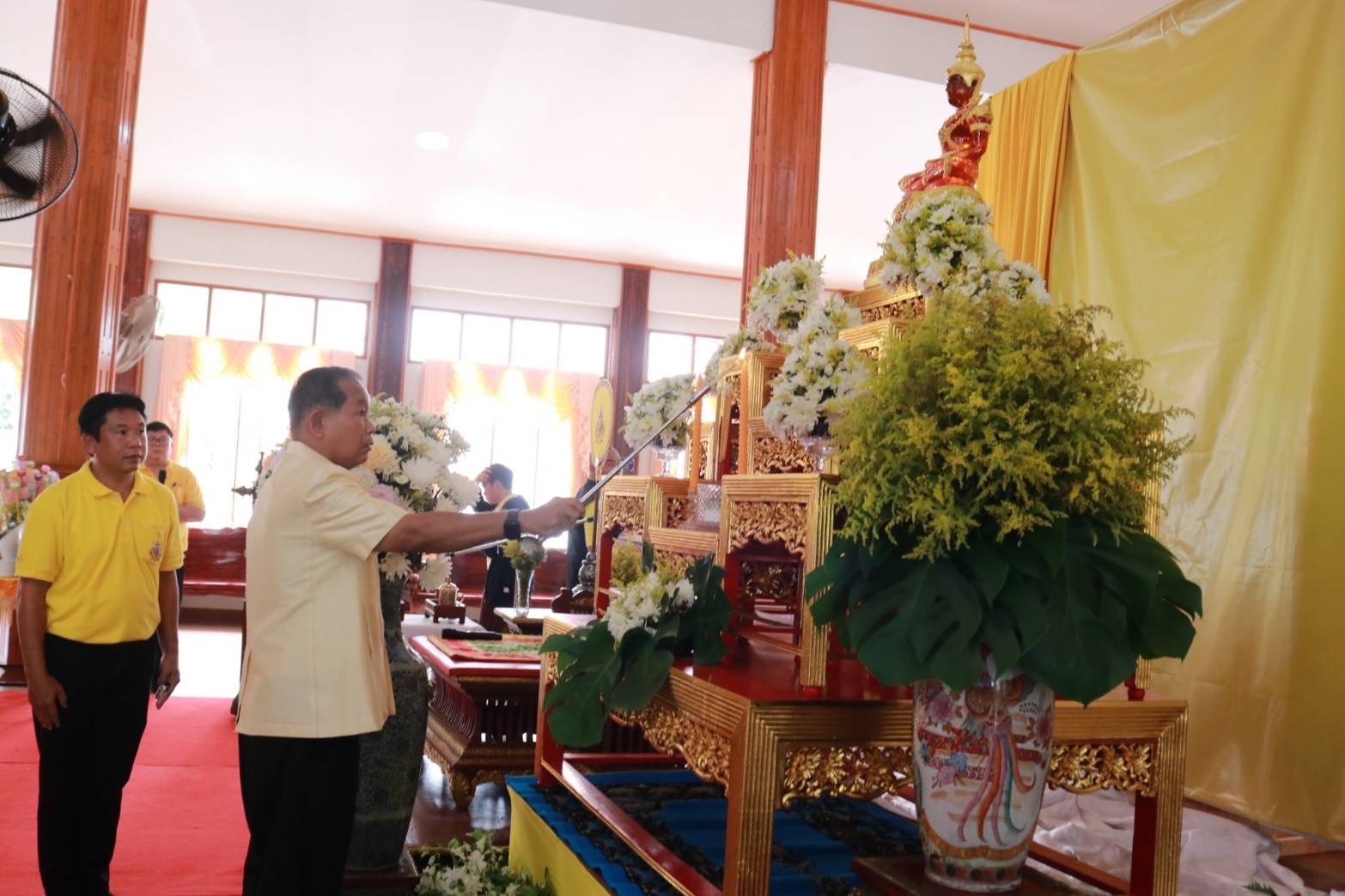 พช. สุโขทัย ร่วมพิธีเจริญพระพุทธมนต์และเจริญจิตตภาวนาถวายพระราชกุศลแด่พระบาทสมเด็จพระเจ้าอยู่หัว เนื่องในโอกาสพระราชพิธีมหามงคลเฉลิมพระชนมพรรษา 6 รอบ 28 กรกฏาคม 2567