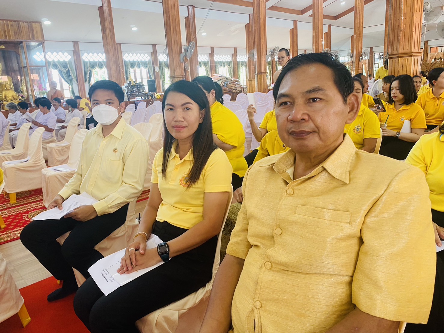 พช. สุโขทัย ร่วมพิธีเจริญพระพุทธมนต์และเจริญจิตตภาวนาถวายพระราชกุศลแด่พระบาทสมเด็จพระเจ้าอยู่หัว เนื่องในโอกาสพระราชพิธีมหามงคลเฉลิมพระชนมพรรษา 6 รอบ 28 กรกฏาคม 2567