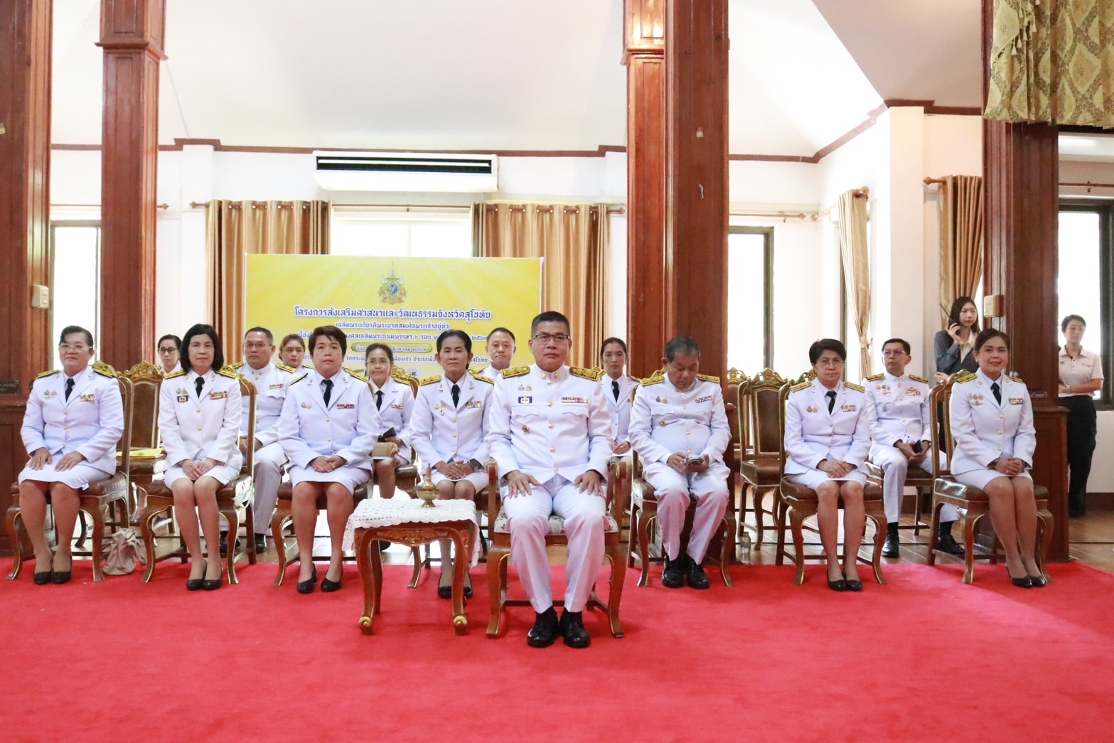 🙏พช.สุโขทัย ร่วมกิจกรรมโครงการส่งเสริมศาสนาและวัฒนธรรมจังหวัดสุโขทัย เฉลิมพระเกียรติพระบาทสมเด็จพระเจ้าอยู่หัว