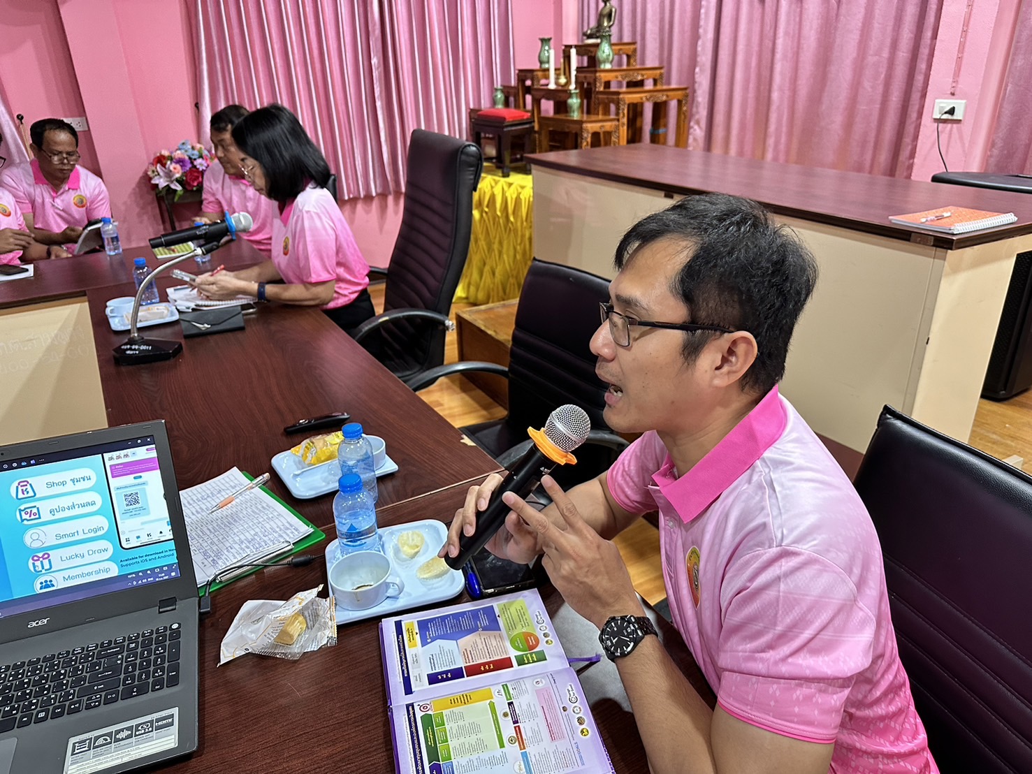 ประชุมสร้างความเข้าใจการดำเนินงานโครงการจัดตั้งศูนย์สารสนเทศตำบลต้นแบบฯ ประจำปี 2567