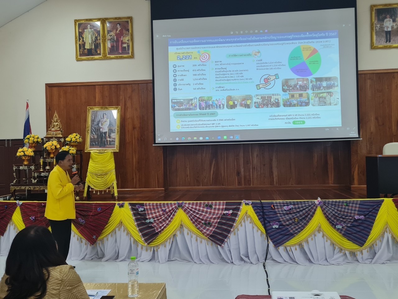 พช.สุโขทัย ร่วมประชุมเชิงปฏิบัติการตรวจติดตามผลการดำเนินงานของหน่วยรับตรวจรายไตรมาส (ไตรมาส 4)