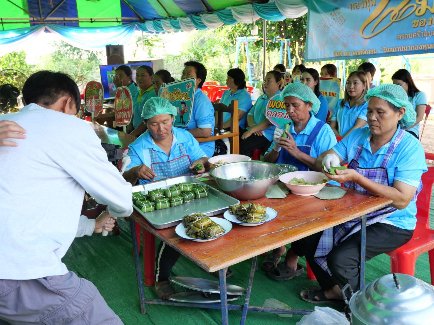 จังหวัดสุโขทัยร่วมจัดกิจกรรม Live Action พื้นที่ตัวอย่างความสำเร็จกองทุนแม่ของแผ่นดินบ้านคลองยาง หมู่ที่ 9 ตำบลท่าฉนวน อำเภอกงไกรลาศ จังหวัดสุโขทัย ในงาน Sustainability Expo 2024 (SX 2024)