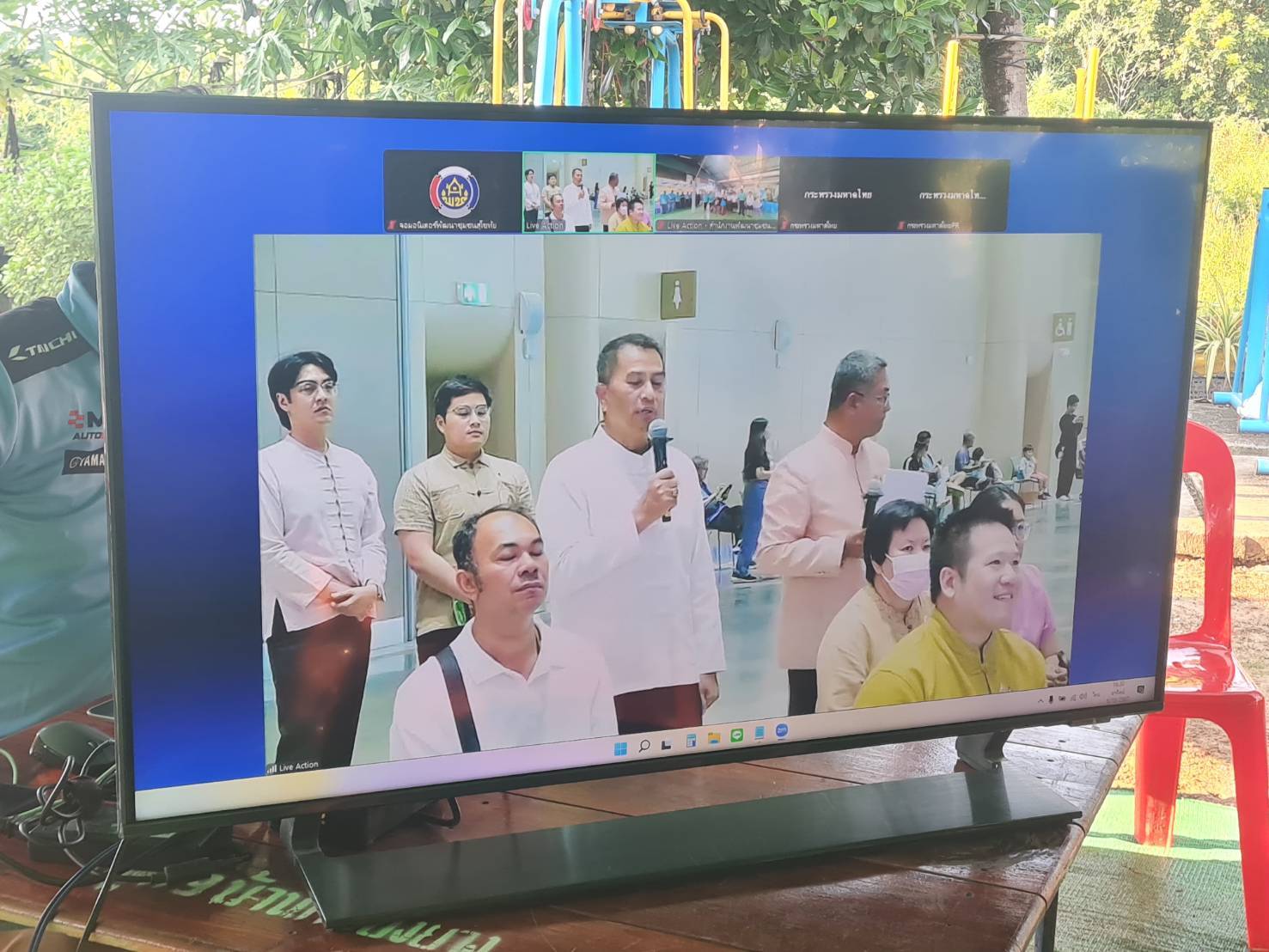 จังหวัดสุโขทัยร่วมจัดกิจกรรม Live Action พื้นที่ตัวอย่างความสำเร็จกองทุนแม่ของแผ่นดินบ้านคลองยาง หมู่ที่ 9 ตำบลท่าฉนวน อำเภอกงไกรลาศ จังหวัดสุโขทัย ในงาน Sustainability Expo 2024 (SX 2024)