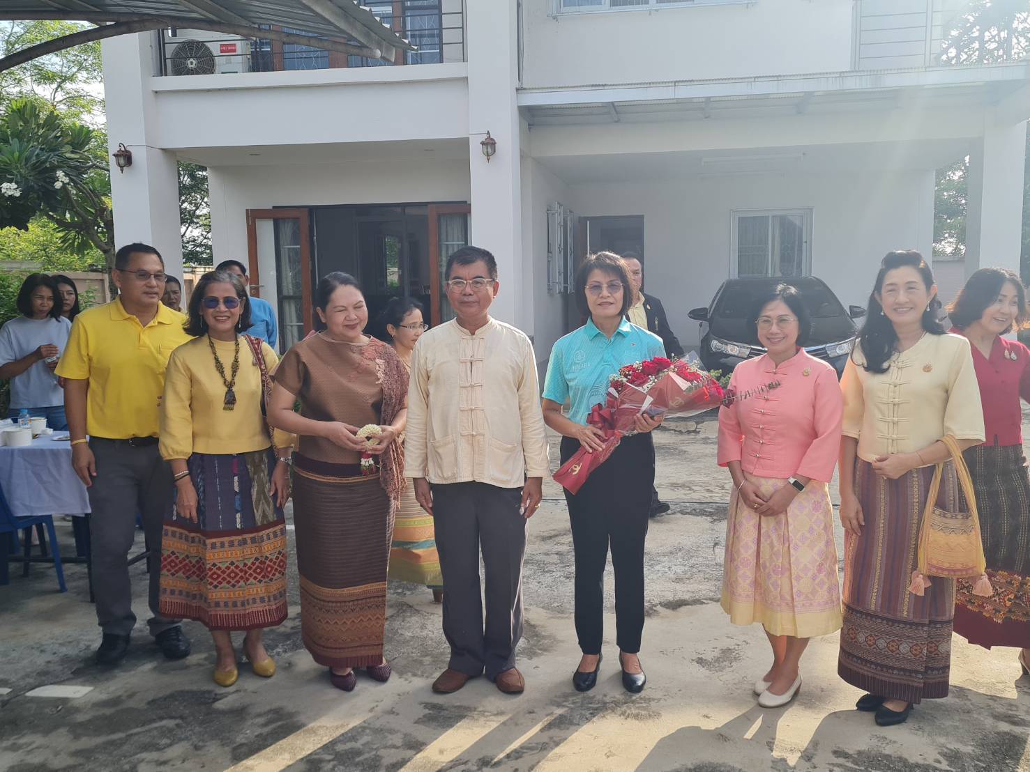 พช.สุโขทัย ร่วมส่ง นางสงวน มะเสนา รองผู้ว่าราชการจังหวัดสุโขทัย ในการเดินทางไปปฏิบัติราชการในตำแหน่งรองผู้ว่าราชการจังหวัดนครพนม