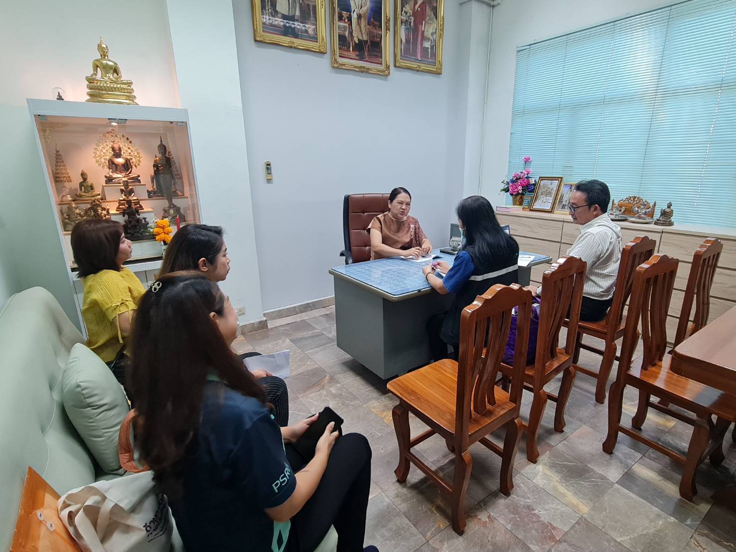 มหาวิทยาลัยราชภัฏพิบูลสงครามร่วมหารือแนวทางการดำเนินงานและหาความต้องการโจทย์การวิจัยและบริการทางวิชาการร่วมกับสำนักงานพัฒนาชุมชนจังหวัดสุโขทัย