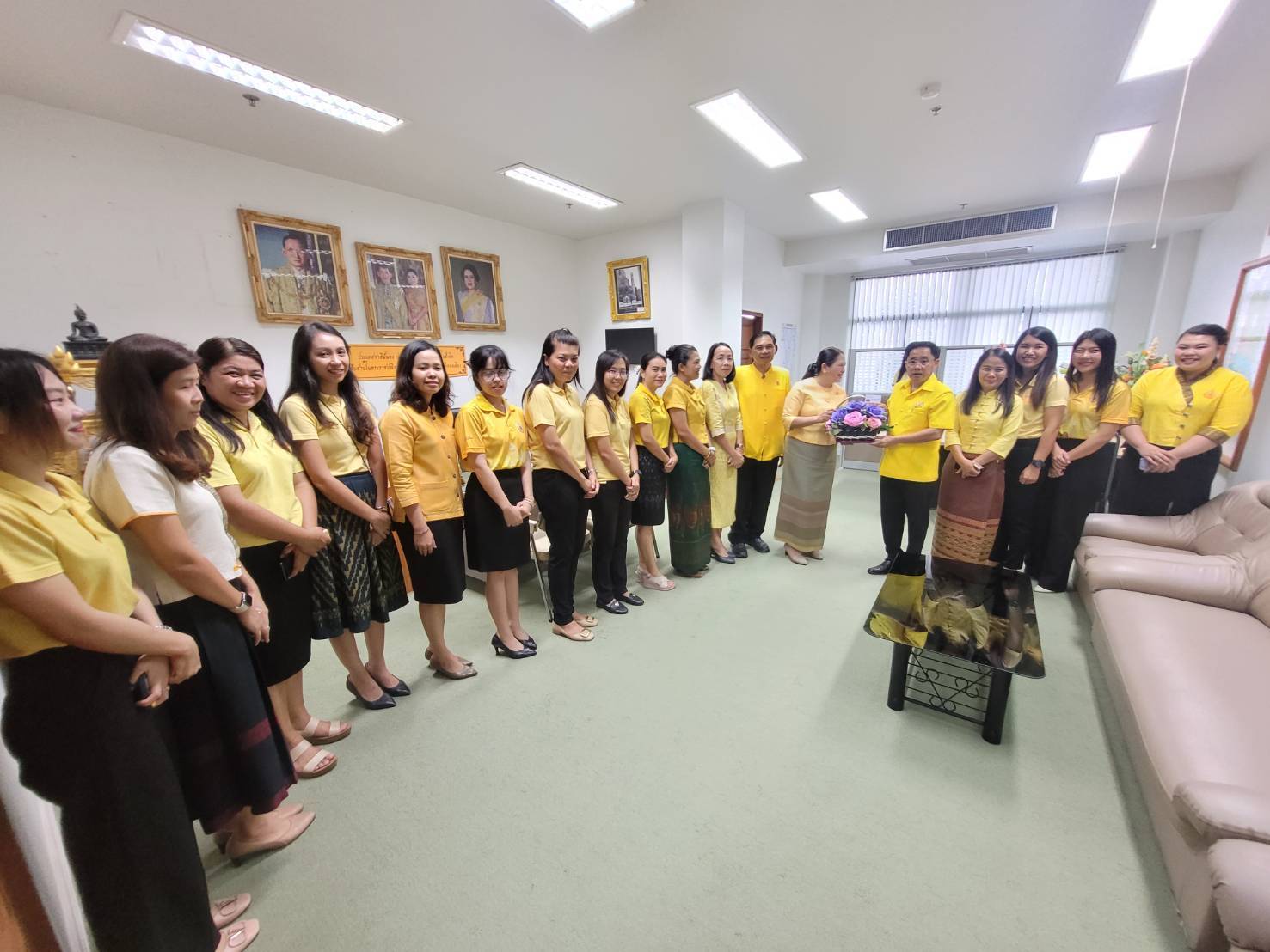 พช.สุโขทัยร่วมแสดงความยินดีกับรองผู้ว่าราชการจังหวัดสุโขทัย