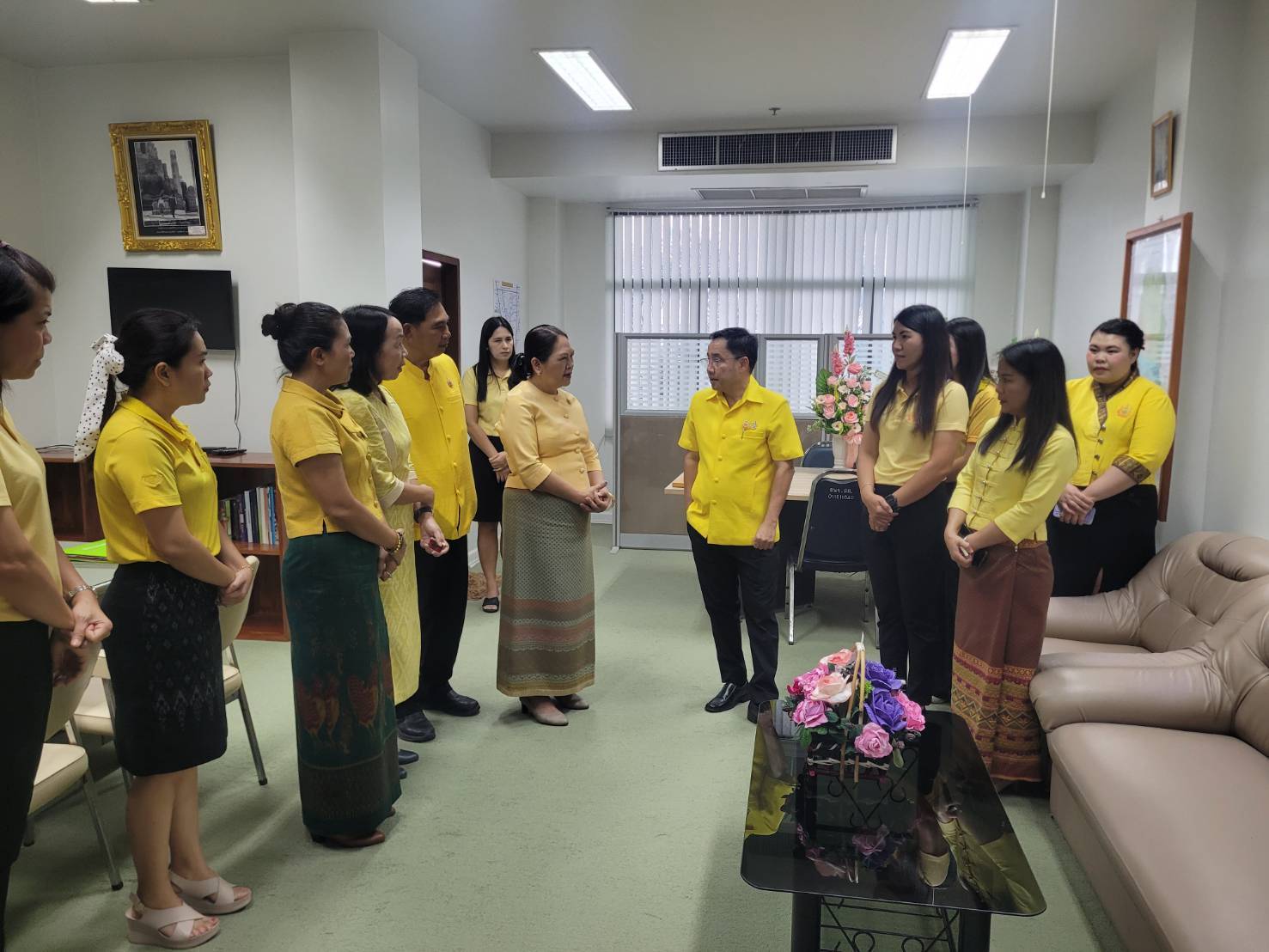 พช.สุโขทัยร่วมแสดงความยินดีกับรองผู้ว่าราชการจังหวัดสุโขทัย