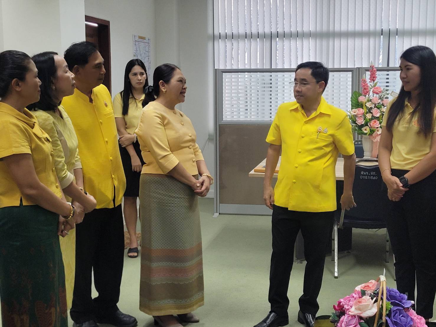 พช.สุโขทัยร่วมแสดงความยินดีกับรองผู้ว่าราชการจังหวัดสุโขทัย