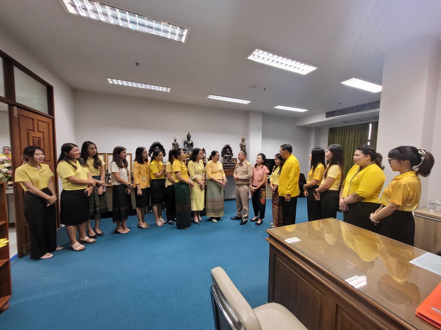 พช.สุโขทัยร่วมแสดงความยินดีกับรองผู้ว่าราชการจังหวัดสุโขทัย