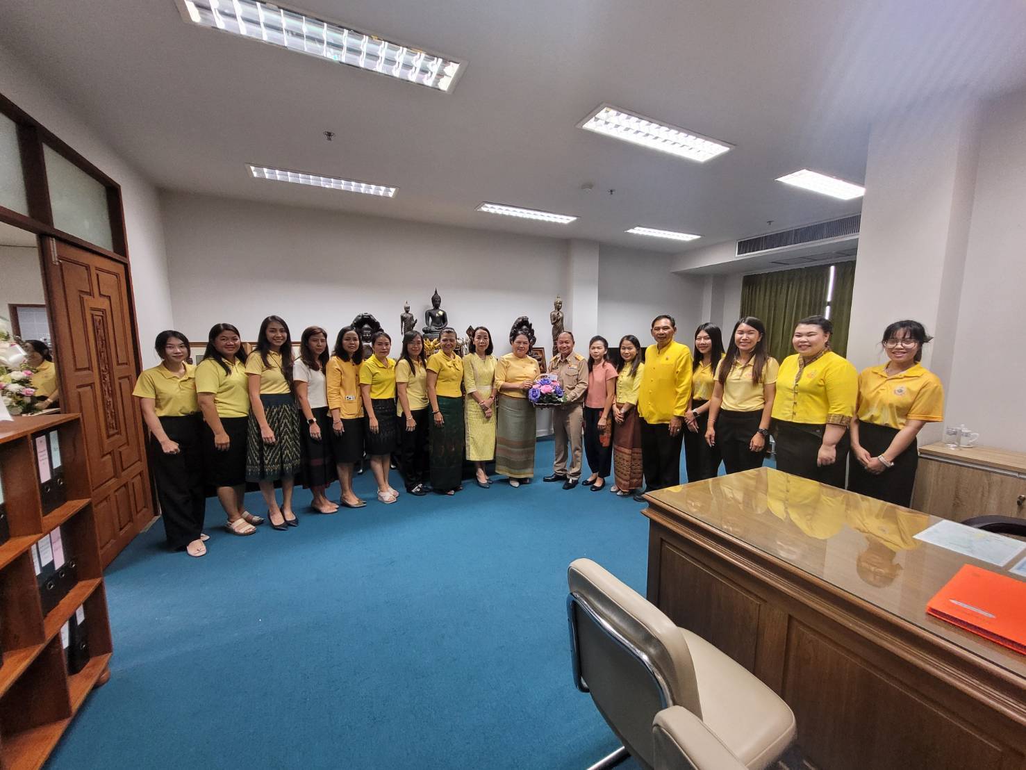 พช.สุโขทัยร่วมแสดงความยินดีกับรองผู้ว่าราชการจังหวัดสุโขทัย