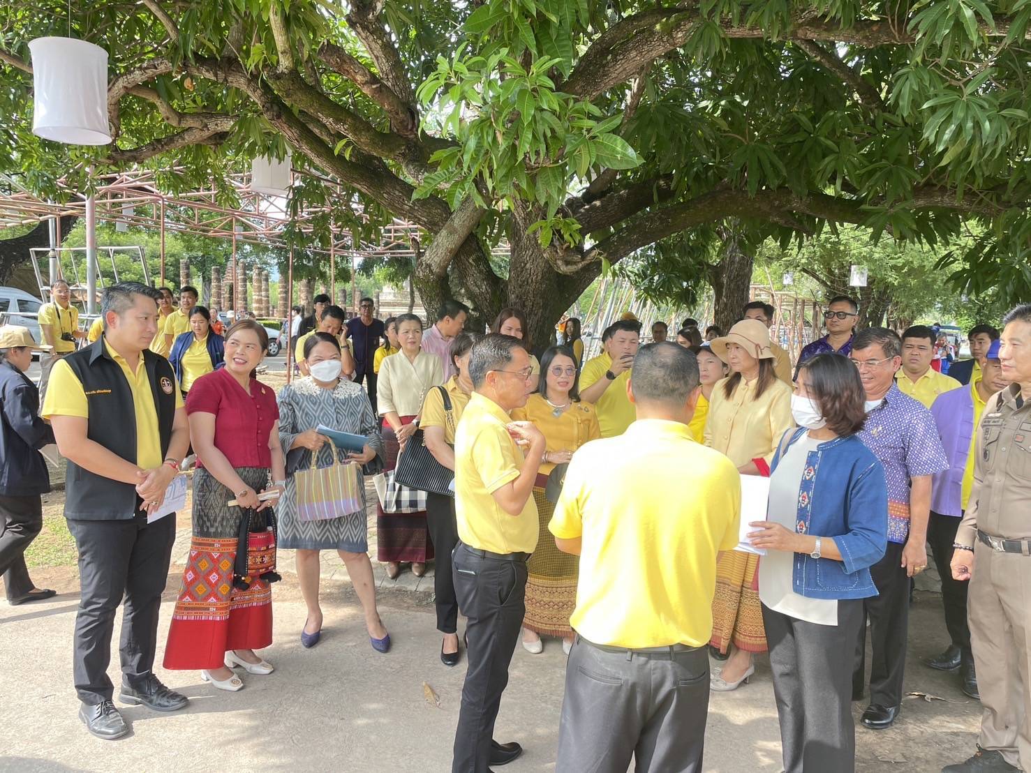 พช.สุโขทัยร่วมตรวจพื้นที่และติดตามผลการเตรียมความพร้อมการจัดงานประเพณีลอยกระทง เผาเที่ยน เล่นไฟ จังหวัดสุโขทัย ประจำปี 2567