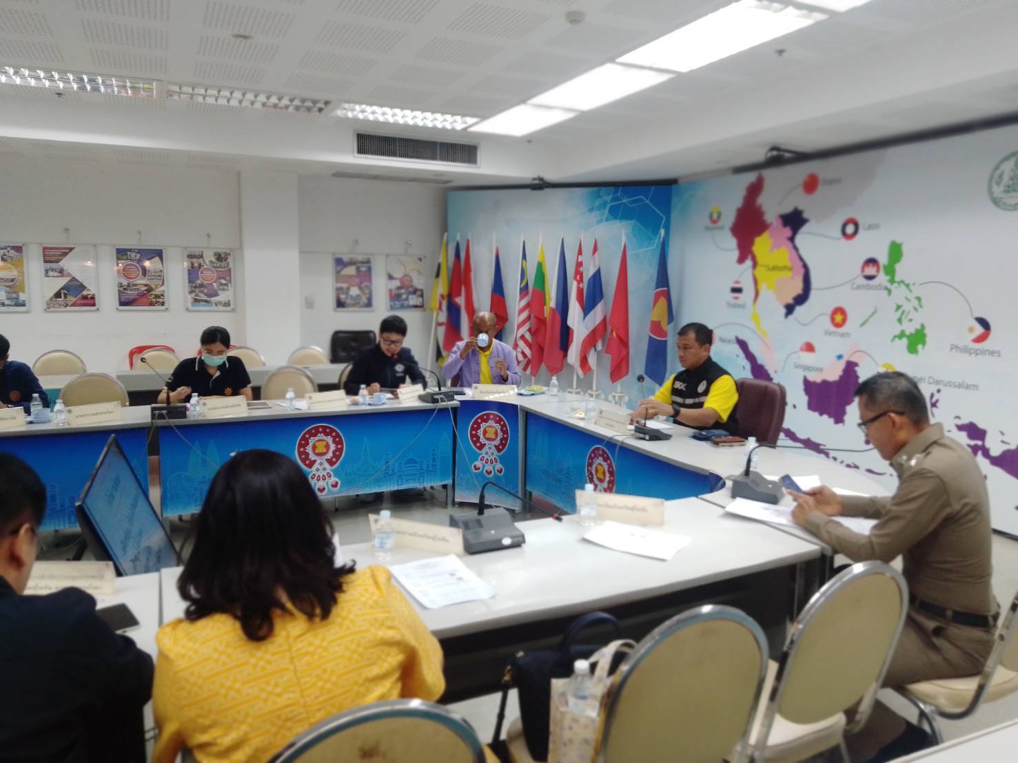 พช.สุโขทัยร่วมประชุมคณะทำงานเฝ้าระวังปัญหายาเสพติดจังหวัดสุโขทัย (โต๊ะข่าว)