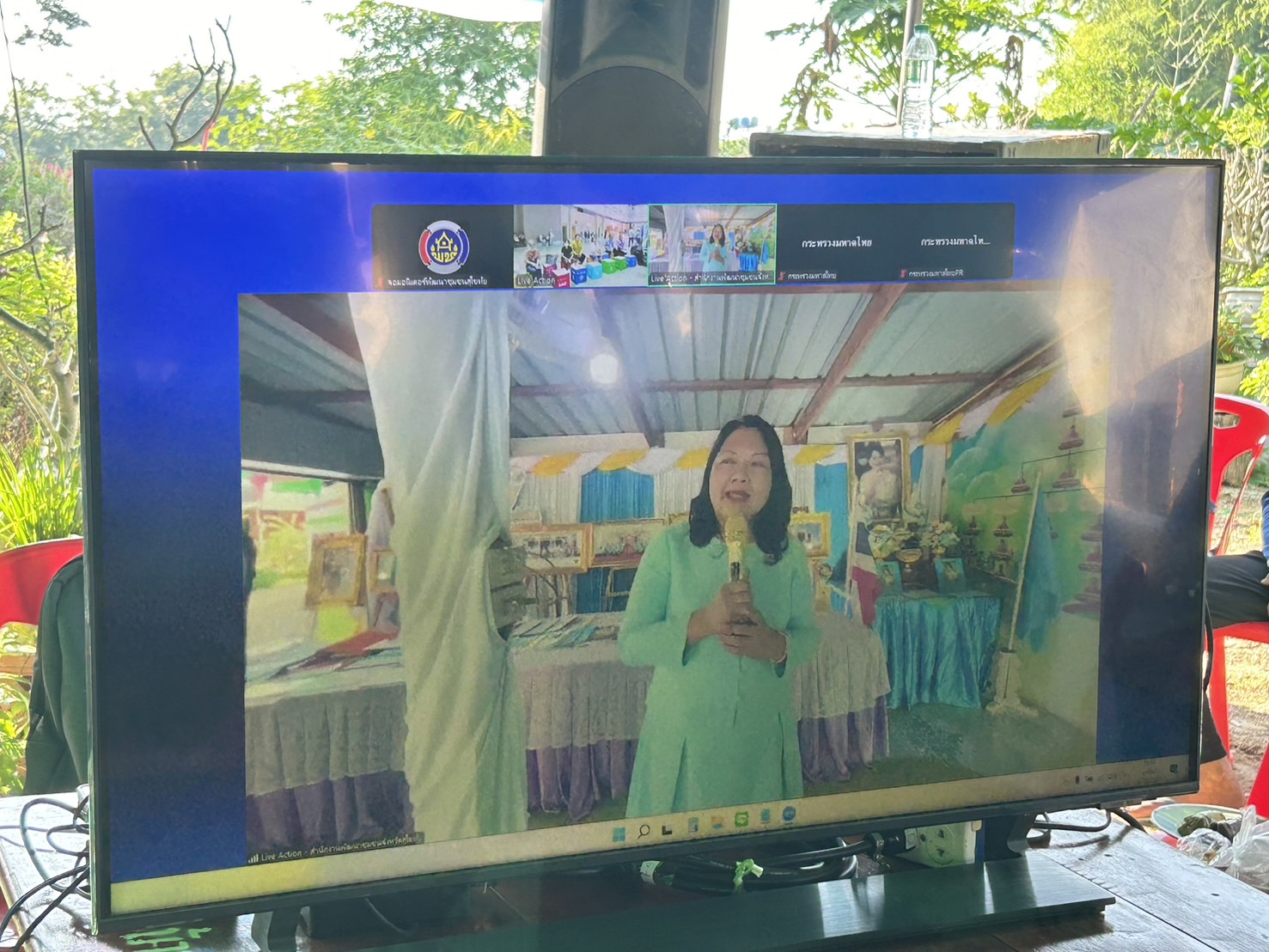 จังหวัดสุโขทัยร่วมจัดกิจกรรม Live Action พื้นที่ตัวอย่างความสำเร็จกองทุนแม่ของแผ่นดินบ้านคลองยาง หมู่ที่ 9 ตำบลท่าฉนวน อำเภอกงไกรลาศ จังหวัดสุโขทัย ในงาน Sustainability Expo 2024 (SX 2024)