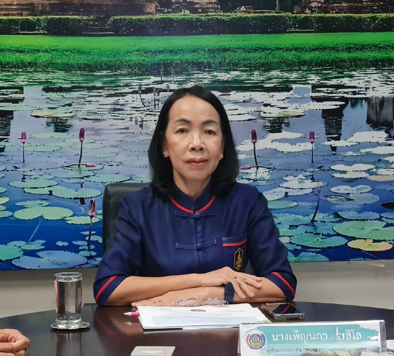 พช. สุโขทัย ร่วม ฝึกอบรมความรู้พื้นฐานและการใช้งานเกี่ยวกับระบบประชุมทางไกลผ่านอินเทอร์เน็ต