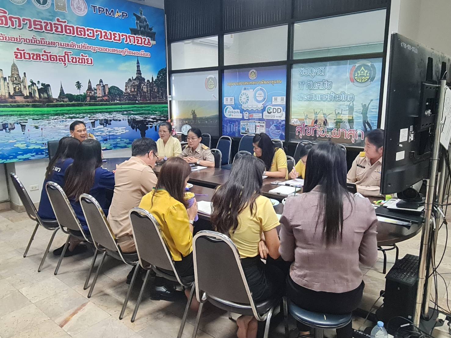 พช.สุโขทัย จัดประชุม Morning Talk CDD Sukhothai