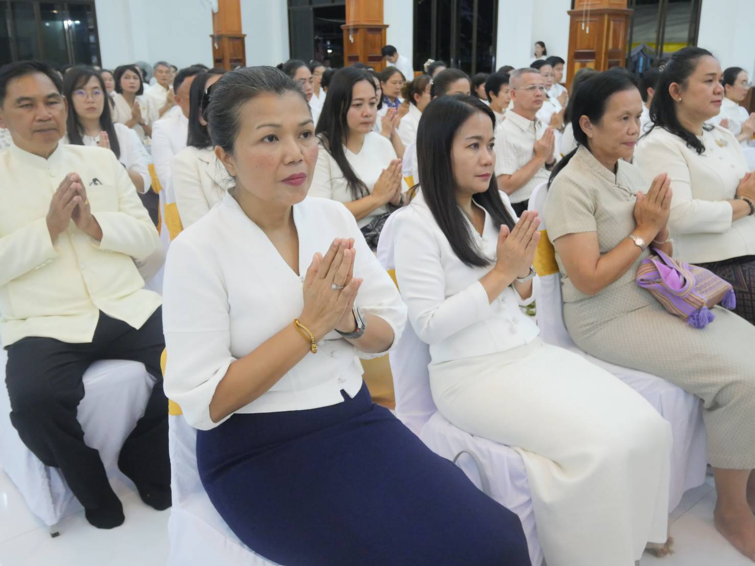 พช.สุโขทัยร่วมพิธีสมโภชผ้าพระกฐินพระราชทาน ณ วัดศรีสุทธาวาส พระอารามหลวง ตำบลกุดป่อง อำเภอเมืองเลย จังหวัดเลย