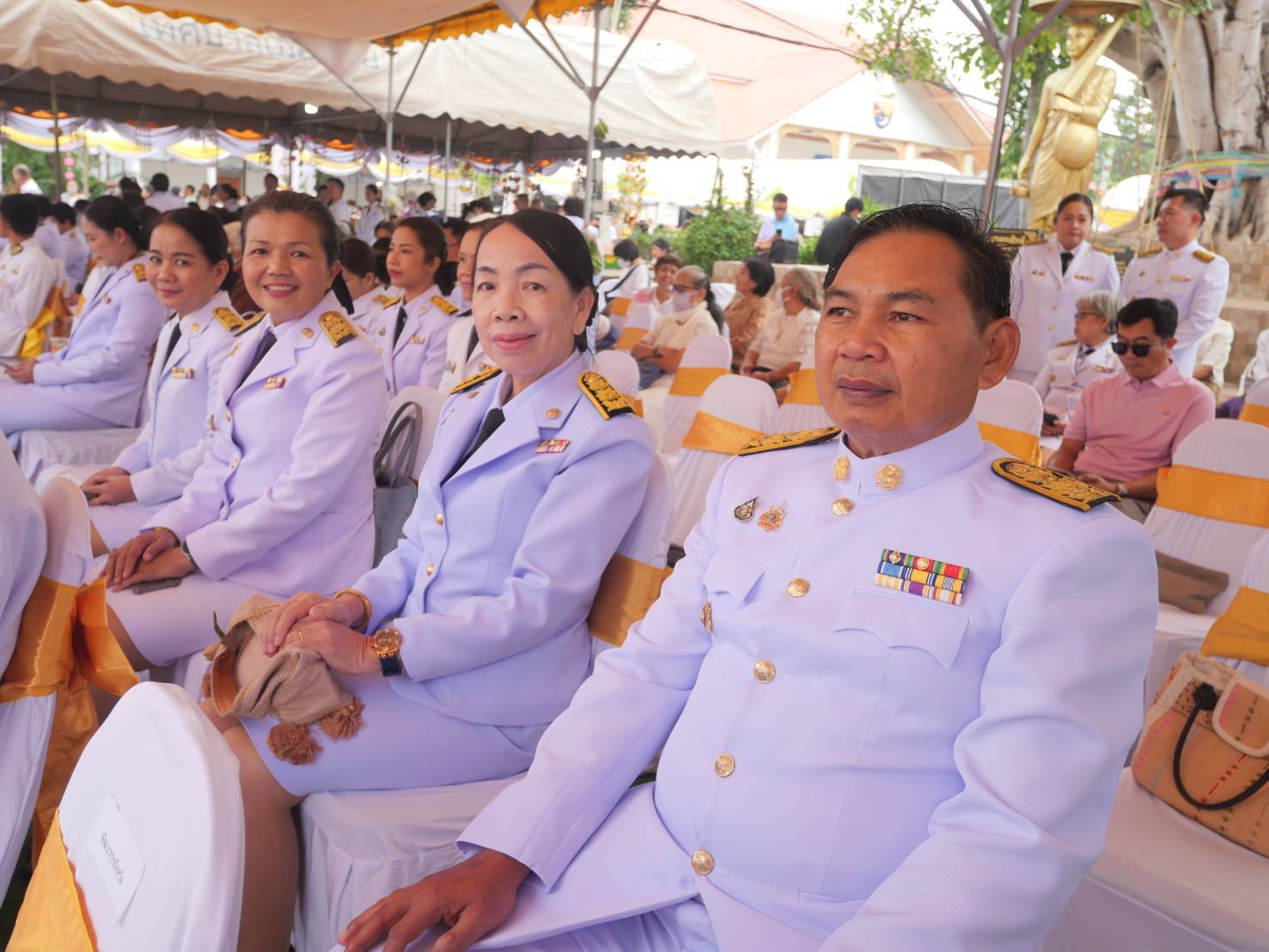 พระบาทสมเด็จพระเจ้าอยู่หัว ทรงพระกรุณาโปรดเกล้าฯ พระราชทานผ้าพระกฐิน ประจำปี พ.ศ. 2567 ให้กรมการพัฒนาชุมชนนำไปทอดถวาย ณ วัดศรีสุทธาวาส พระอารามหลวง ตำบลกุดป่อง อำเภอเมืองเลย จังหวัดเลย