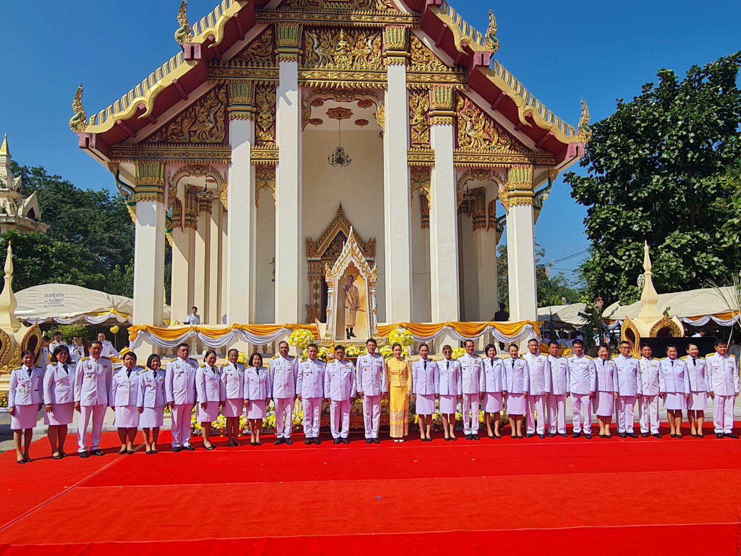 พระบาทสมเด็จพระเจ้าอยู่หัว ทรงพระกรุณาโปรดเกล้าฯ พระราชทานผ้าพระกฐิน ประจำปี พ.ศ. 2567 ให้กรมการพัฒนาชุมชนนำไปทอดถวาย ณ วัดศรีสุทธาวาส พระอารามหลวง ตำบลกุดป่อง อำเภอเมืองเลย จังหวัดเลย