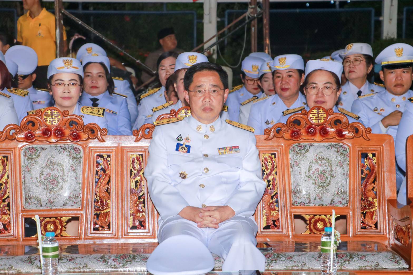 พัฒนาชุมชนสุโขทัยร่วมพิธีรับไฟพระฤกษ์และพระประทีปพระราชทาน เพื่อลอยเป็นปฐมฤกษ์ในงานประเพณีลอยกระทง เผาเทียน เล่นไฟ จังหวัดสุโขทัย ประจำปี 2567
