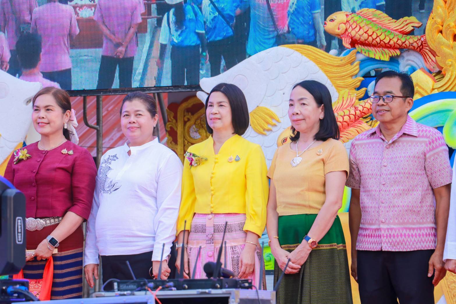 พช.สุโขทัย ร่วมพิธีเปิดงานเทศกาลกินปลาอำเภอกงไกรลาศ ประจำปี 2567