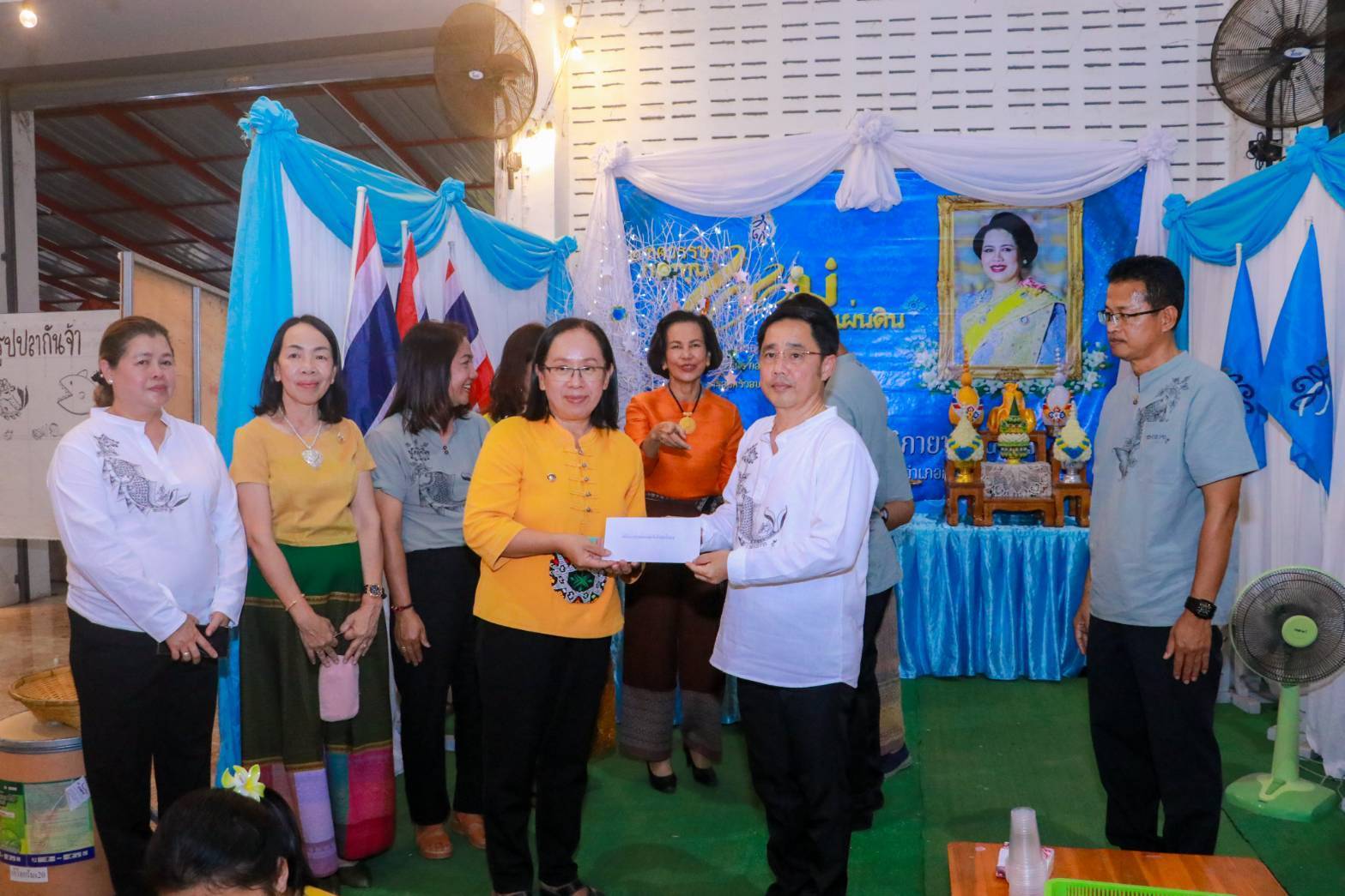 พช.สุโขทัย ร่วมพิธีเปิดงานเทศกาลกินปลาอำเภอกงไกรลาศ ประจำปี 2567