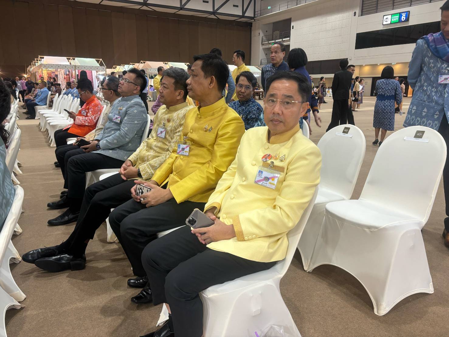 พิธีเปิดงาน Silk Festival 2024 สู่การพัฒนาที่ยั่งยืน ภายใต้แนวคิด Silk Success Sustainability ต่อยอดภูมิปัญญาผ้าไทย เพื่อยกระดับสู่สากล และพัฒนาอย่างยั่งยืน จัดโดยกรมการพัฒนาชุมชน กระทรวงมหาดไทย