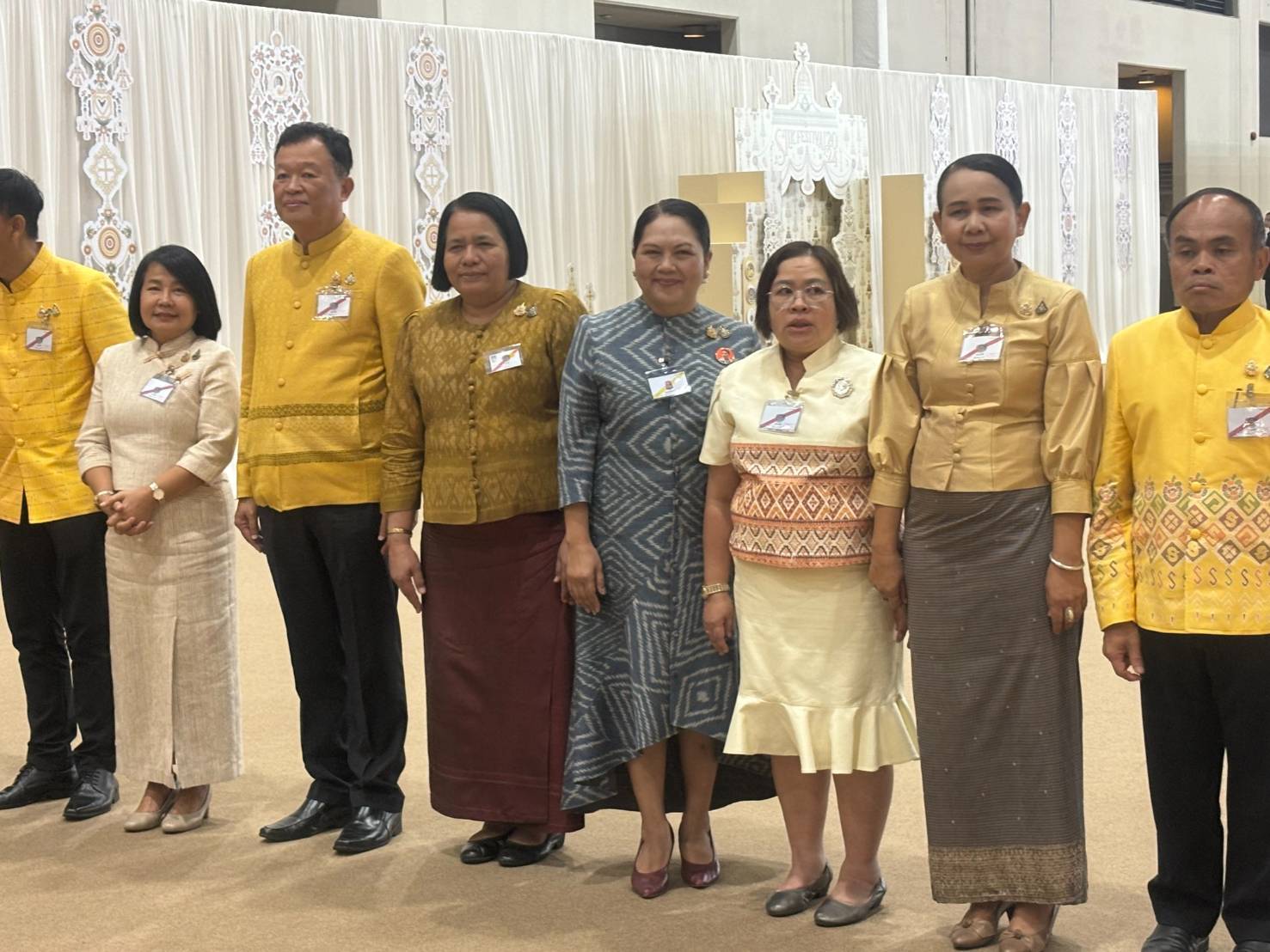 พิธีเปิดงาน Silk Festival 2024 สู่การพัฒนาที่ยั่งยืน ภายใต้แนวคิด Silk Success Sustainability ต่อยอดภูมิปัญญาผ้าไทย เพื่อยกระดับสู่สากล และพัฒนาอย่างยั่งยืน จัดโดยกรมการพัฒนาชุมชน กระทรวงมหาดไทย