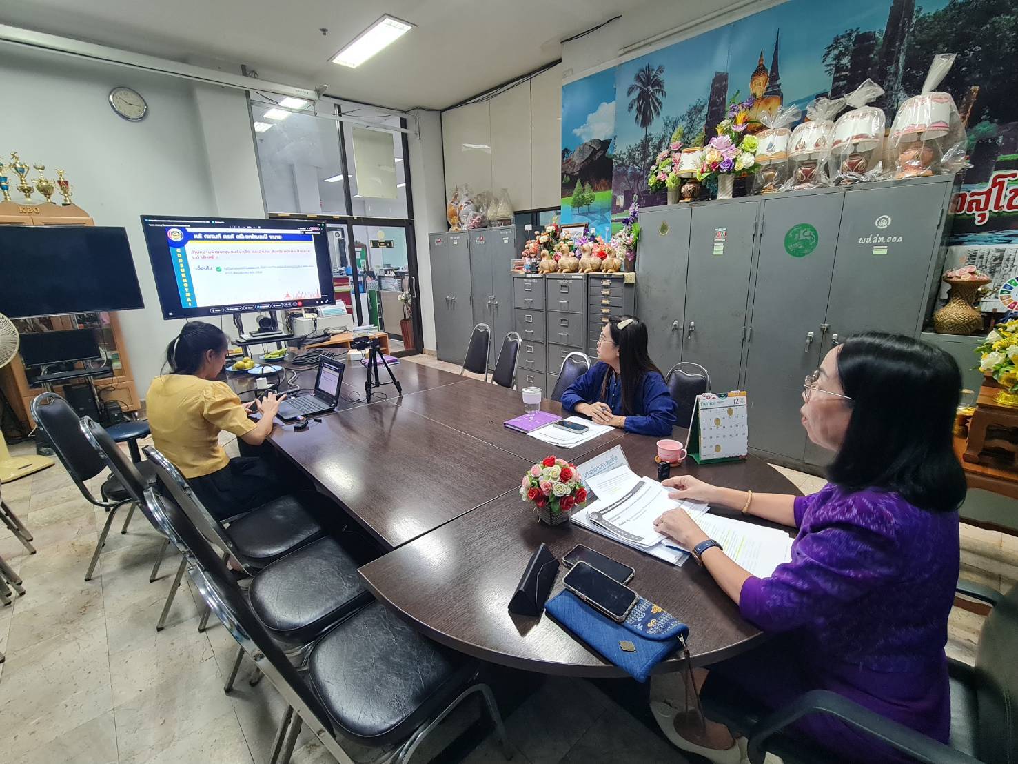 พช.สุโขทัยจัดประชุมเตรียมความพร้อมการจัดทำสารสนเทศตำบลต้นแบบเพื่อพัฒนาคุณภาพชีวิต ประจำปีงบประมาณ พ.ศ. 2568