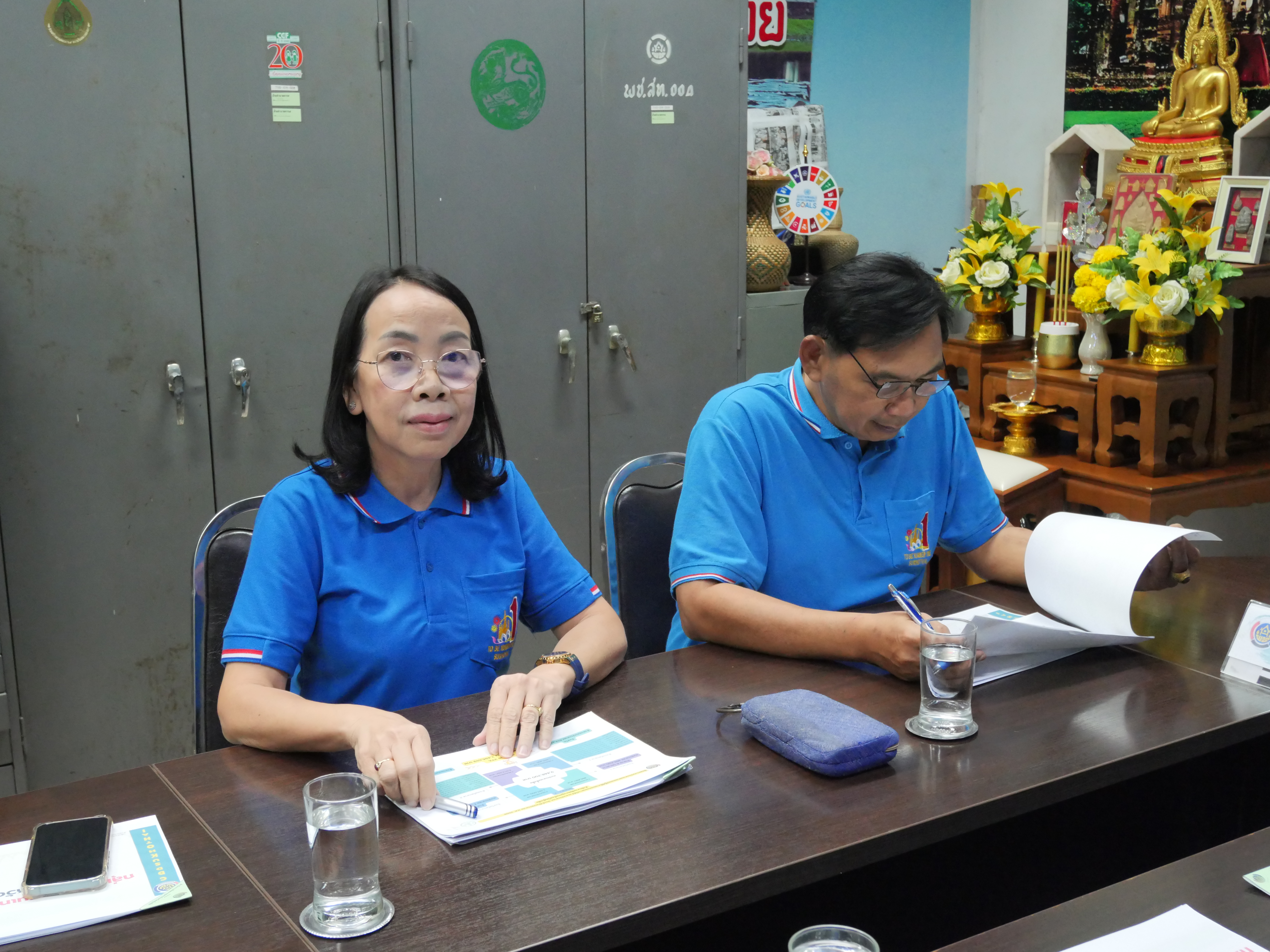 พัฒนาชุมชนสุโขทัย จัดประชุมผู้อำนวยการกลุ่มงานฯ เพื่อวางแผนการดำเนินงานตามยุทธศาสตร์กรมการพัฒนาชุมชน