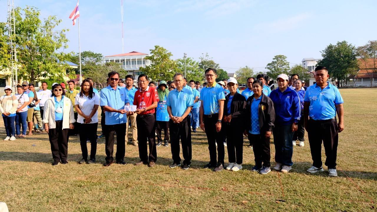 เครือข่ายกองทุนแม่ของแผ่นดินอำเภอศรีสำโรง จัดกิจกรรมแข่งขันกีฬาเปตองกองทุนแม่ของแผ่นดินเฉลิมพระเกียรติสมเด็จพระนางเจ้าสิริกิติ์ พระบรมราชินีนาถ พระบรมราชชนนีพันปีหลวง
