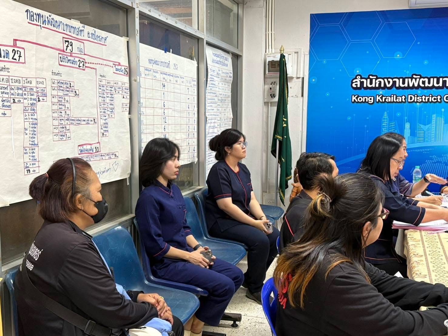 พัฒนาชุมชนสุโขทัยติดตามสนับสนุนการจัดเก็บข้อมูลความจำเป็นพื้นฐาน (จปฐ.)