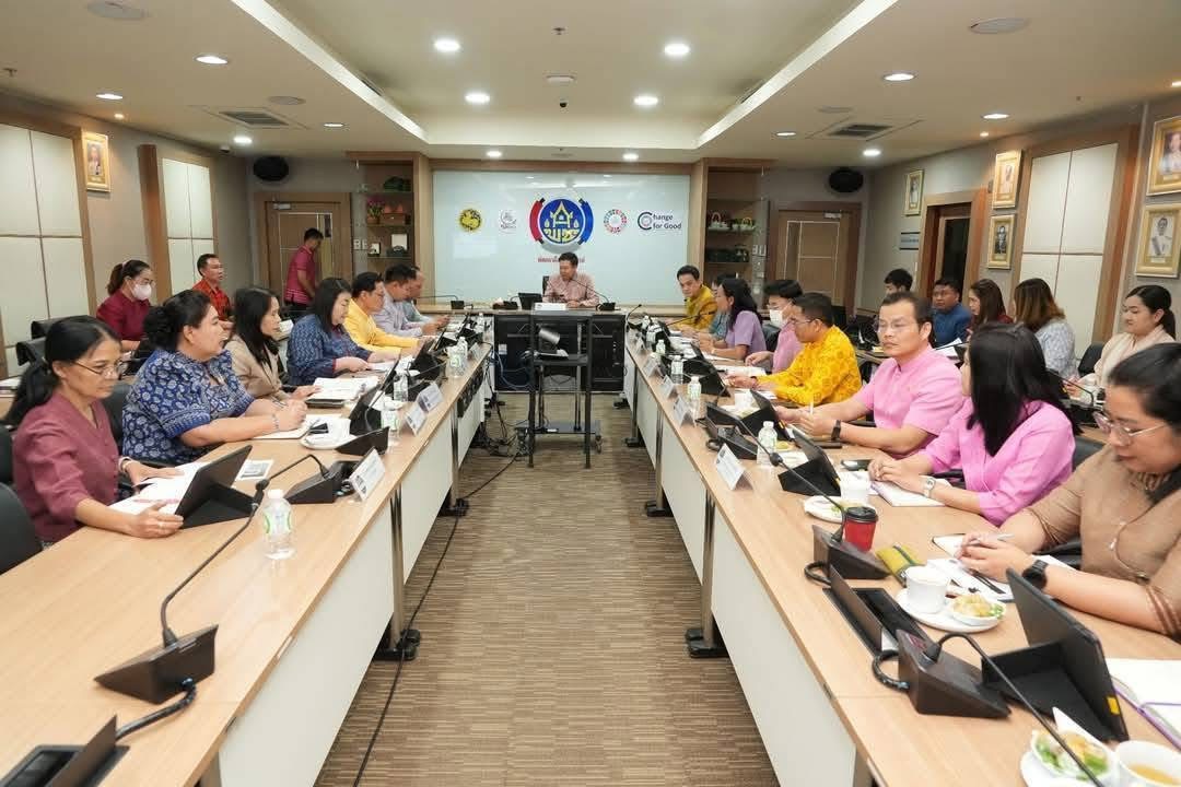 พัฒนาชุมชนสุโขทัยเข้าร่วมการประชุมกรมการพัฒนาชุมชน ครั้งที่ 1/2568