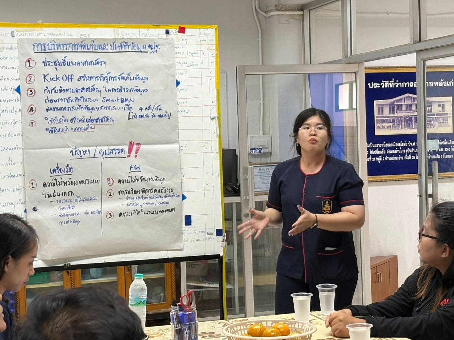 พัฒนาชุมชนสุโขทัยติดตามสนับสนุนการจัดเก็บข้อมูลความจำเป็นพื้นฐาน (จปฐ.)