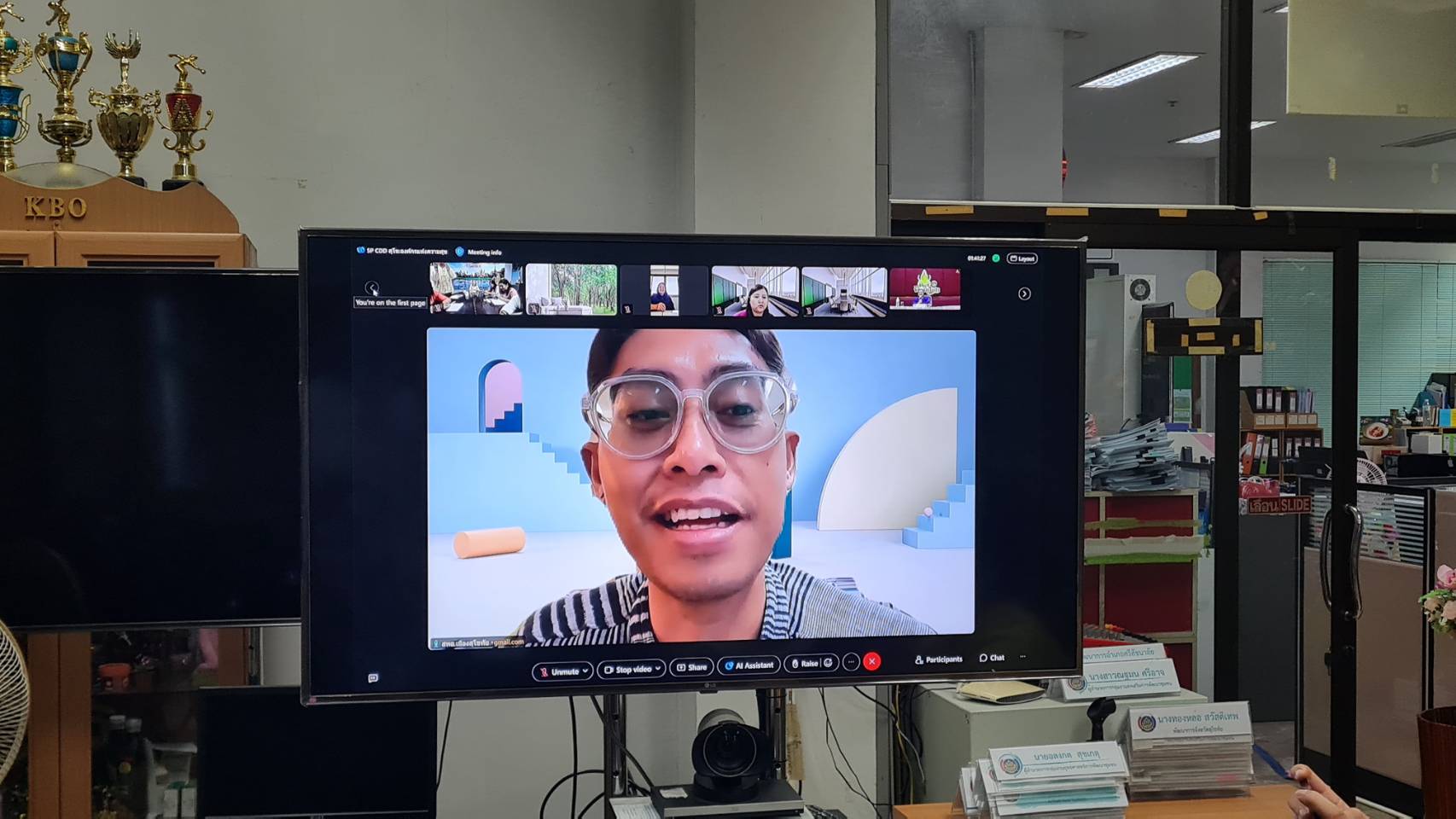 ผู้ตรวจราชการกรมการพัฒนาชุมชนมอบแนวทางการออกแบบงานและการทำงานเชิงกลยุทธ์