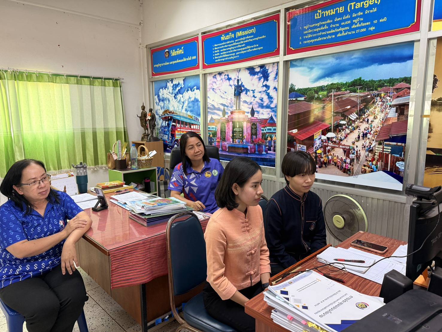 ผู้ตรวจราชการกรมการพัฒนาชุมชนมอบแนวทางการออกแบบงานและการทำงานเชิงกลยุทธ์