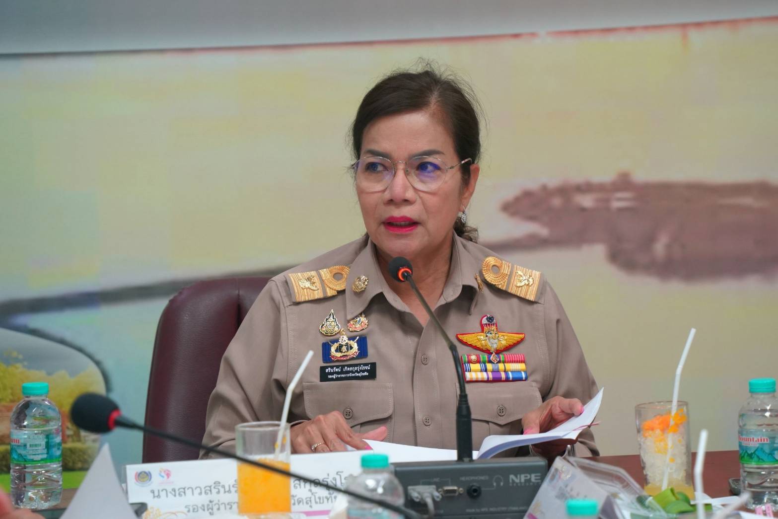 พัฒนาชุมชนสุโขทัยจัดประชุมอนุกรรมการบริหารกองทุนพัฒนาบทบาทสตรีจังหวัดสุโขทัย ครั้งที่ 3/2568