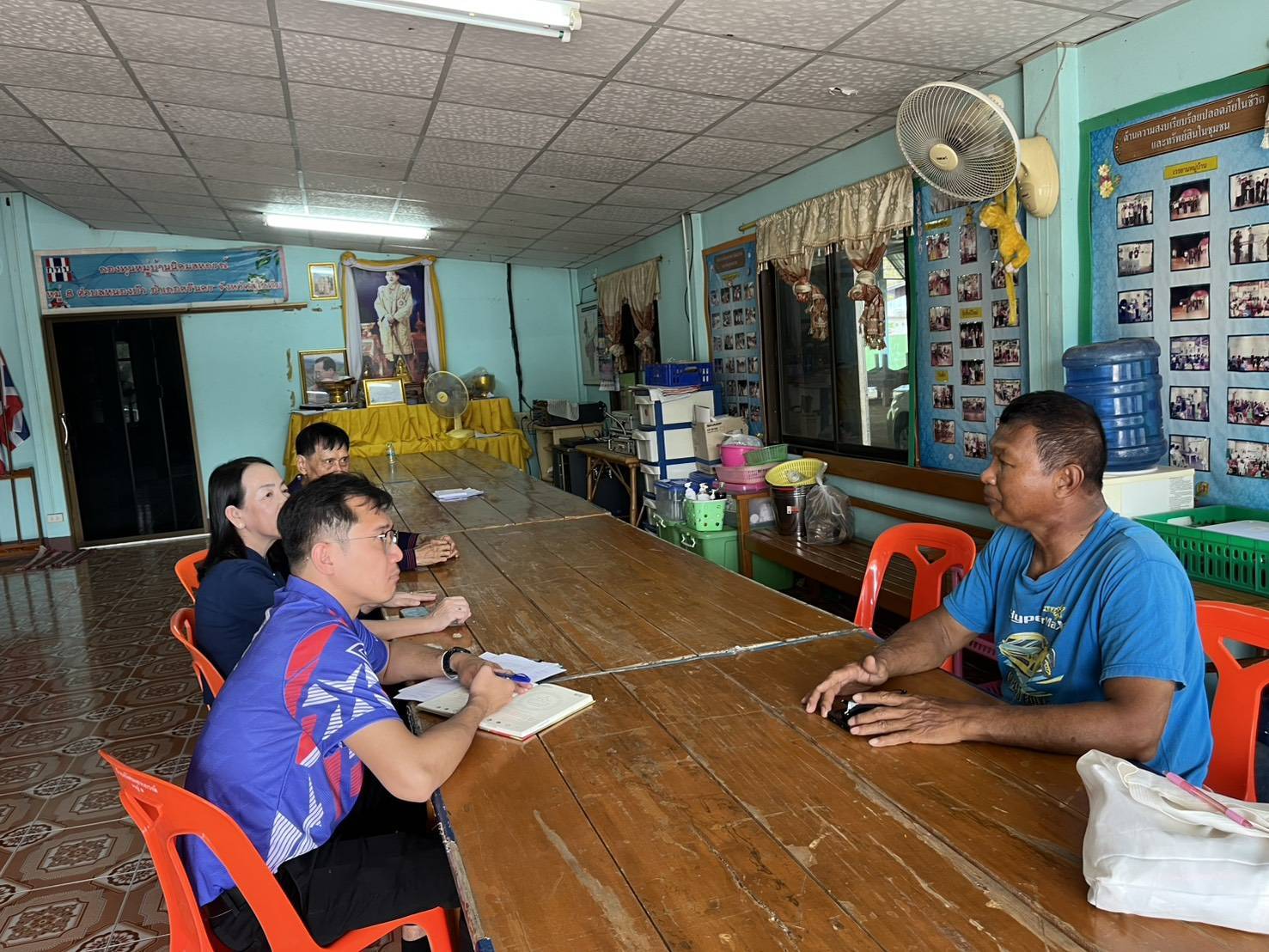พัฒนาชุมชนสุโขทัยติดตามผลการรับทุนประกอบอาชีพ ของผู้ผ่านการบำบัดยาเสพติดในพื้นที่อำเภอศรีนคร