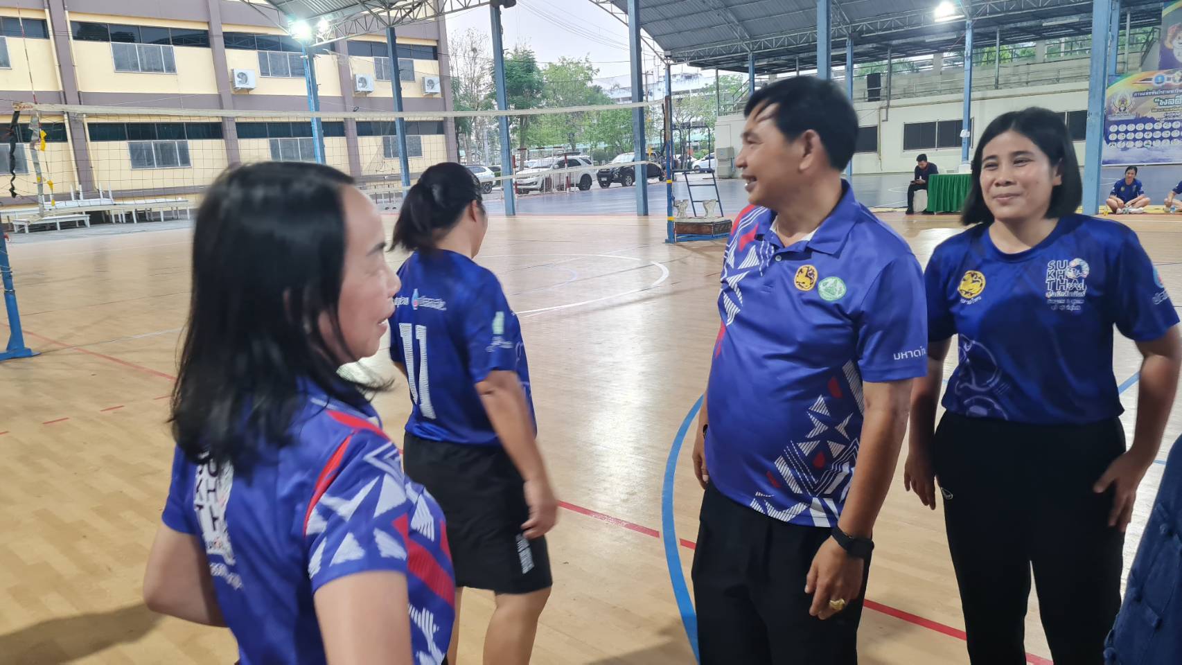 พัฒนาชุมชนสุโขทัยร่วมแข่งขันกีฬา “กีฬาสุโขทัยสัมพันธ์ 2568 (กลุ่มสีน้ำเงิน)