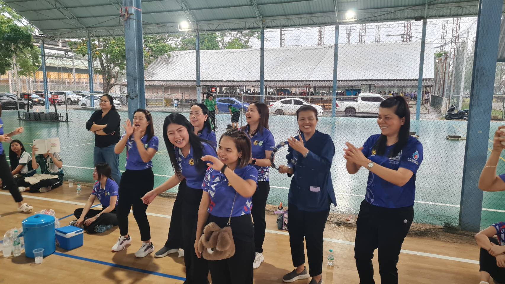 พัฒนาชุมชนสุโขทัยร่วมแข่งขันกีฬา “กีฬาสุโขทัยสัมพันธ์ 2568 (กลุ่มสีน้ำเงิน)