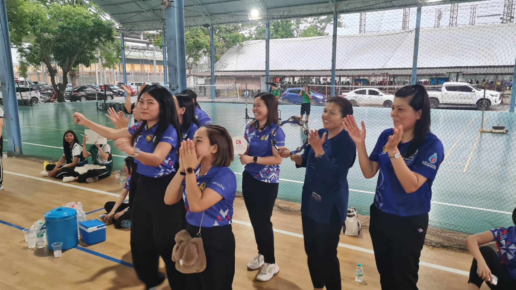 พัฒนาชุมชนสุโขทัยร่วมแข่งขันกีฬา “กีฬาสุโขทัยสัมพันธ์ 2568 (กลุ่มสีน้ำเงิน)