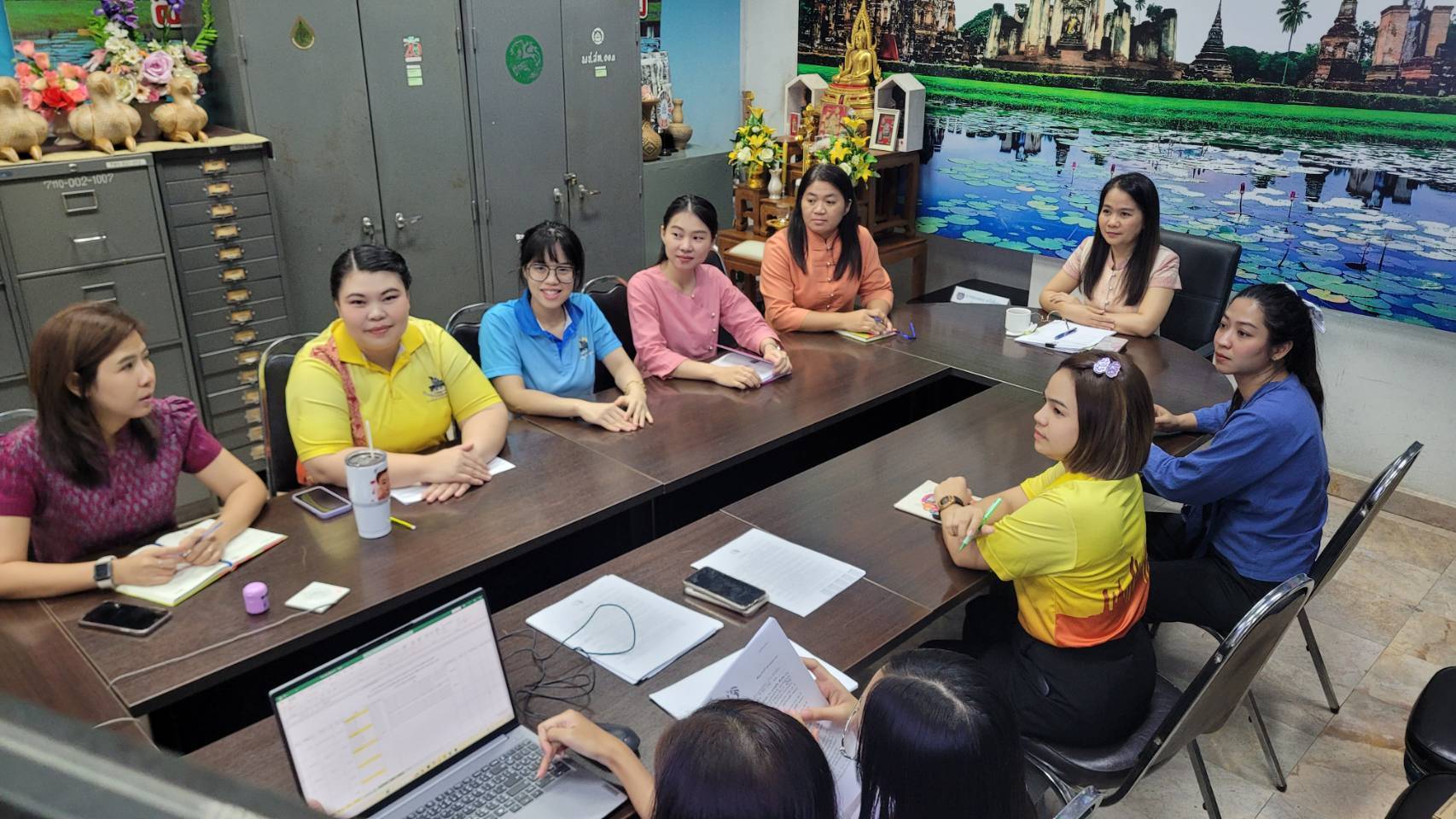 พัฒนาชุมชนสุโขทัยร่วมการประชุมกรมการพัฒนาชุมชน ครั้งที่ 3/2568 ผ่านระบบวิดีทัศน์ทางไกล (Video Conference)