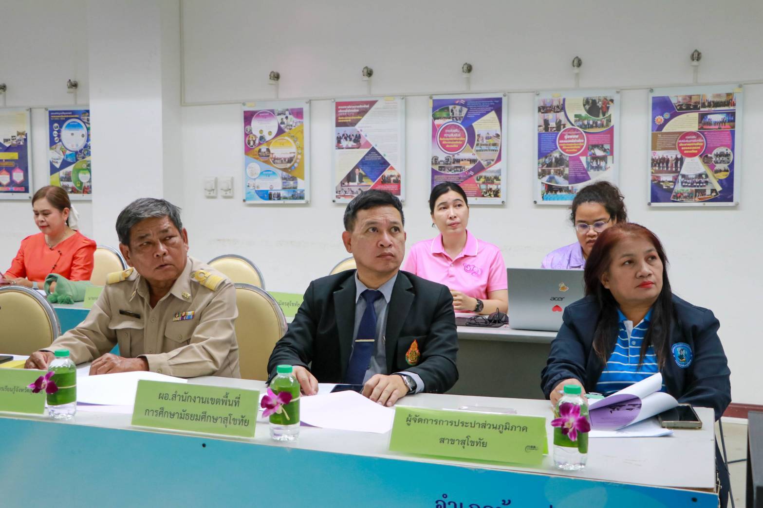 การประชุมคณะกรรมการบริหารศูนย์ส่งเสริมความรับผิดชอบต่อสังคมของภาคธุรกิจจังหวัดสุโขทัย ครั้งที่ 1/2568