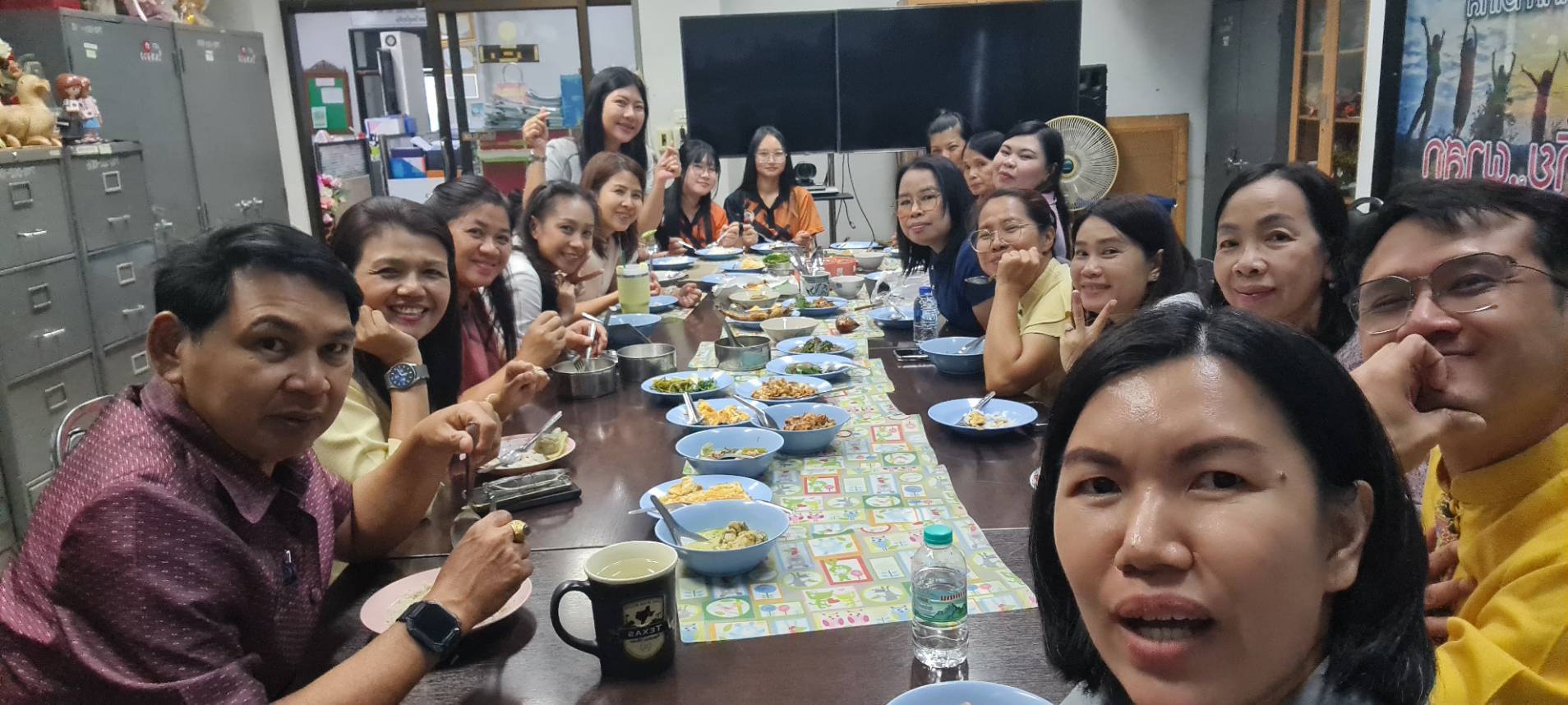 พัฒนาชุมชนสุโขทัยร่วมกิจกรรมเสริมสร้างความผาสุกให้กับองค์กร