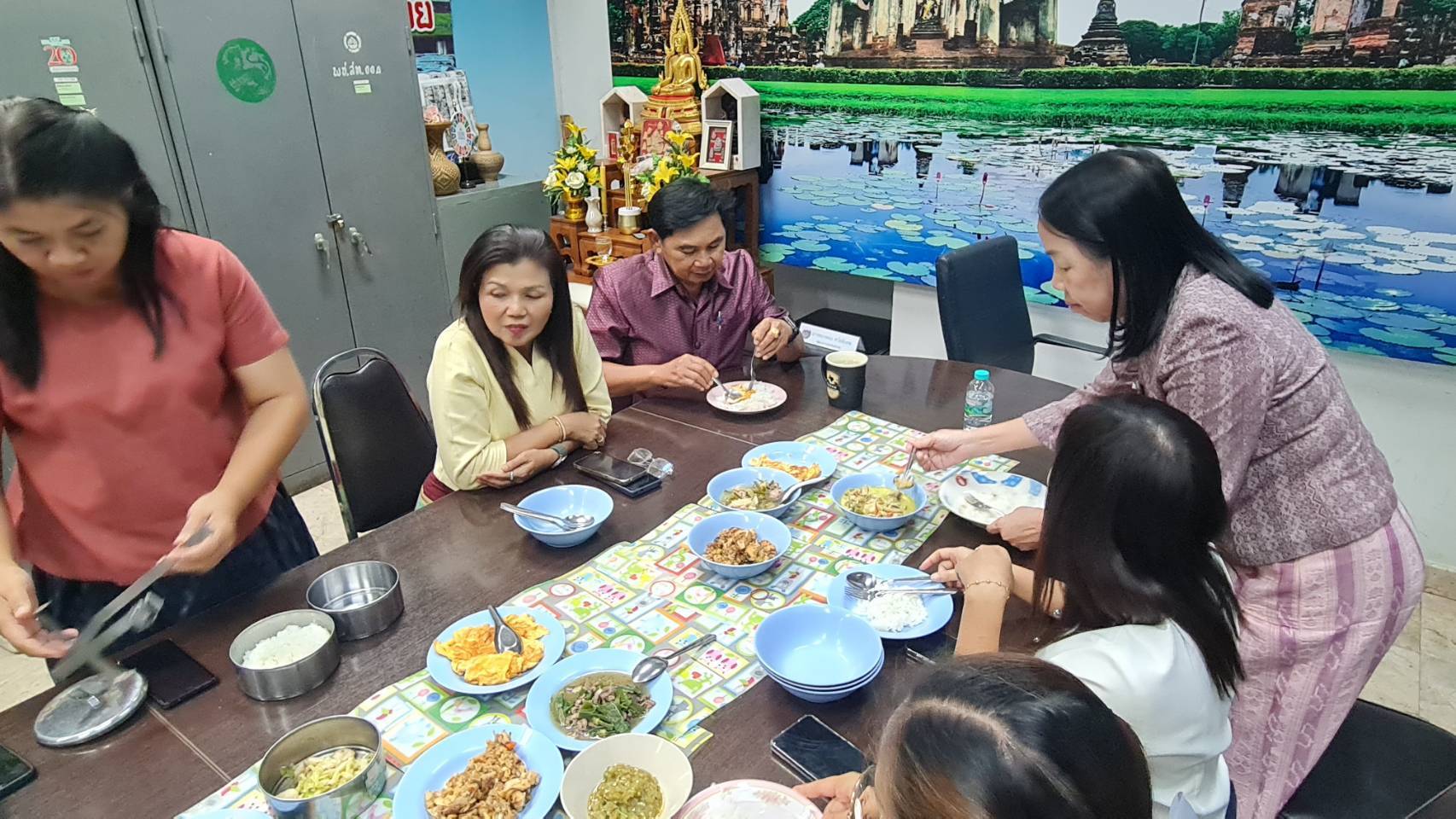 พัฒนาชุมชนสุโขทัยร่วมกิจกรรมเสริมสร้างความผาสุกให้กับองค์กร