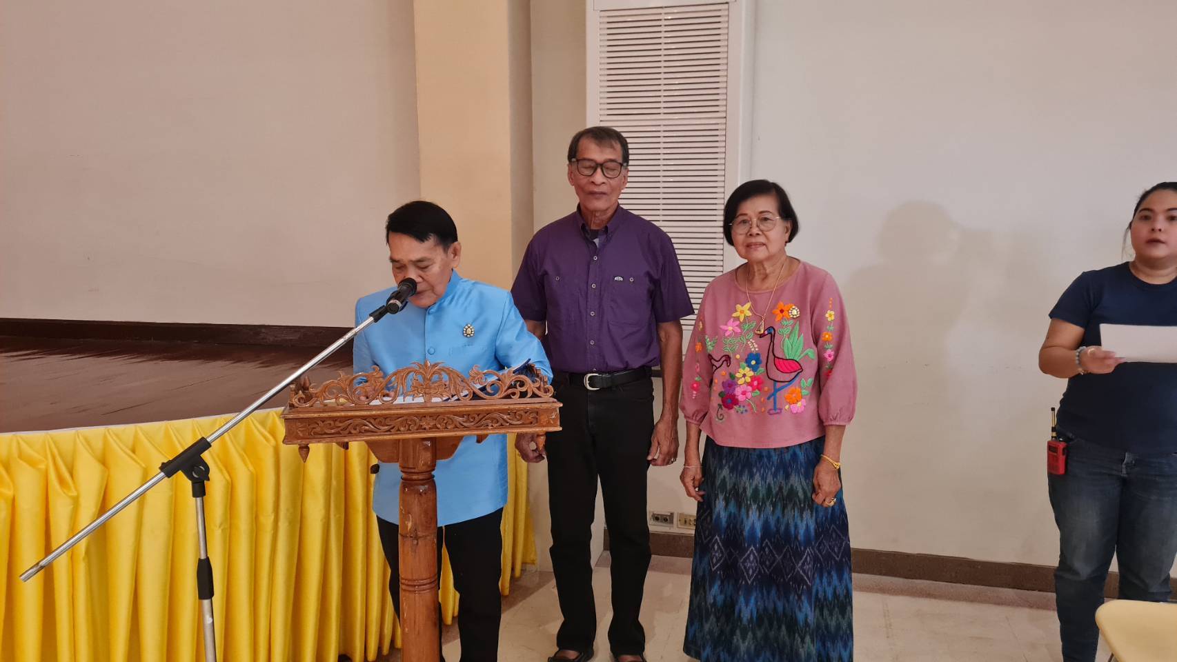 สภาวัฒนธรรมจังหวัดสุโขทัย จัดงาน “ ทอล์คโชว์รอบพิเศษเพื่อสนับสนุนกิจกรรมของสภาวัฒนธรรมจังหวัดสุโขทัย ”