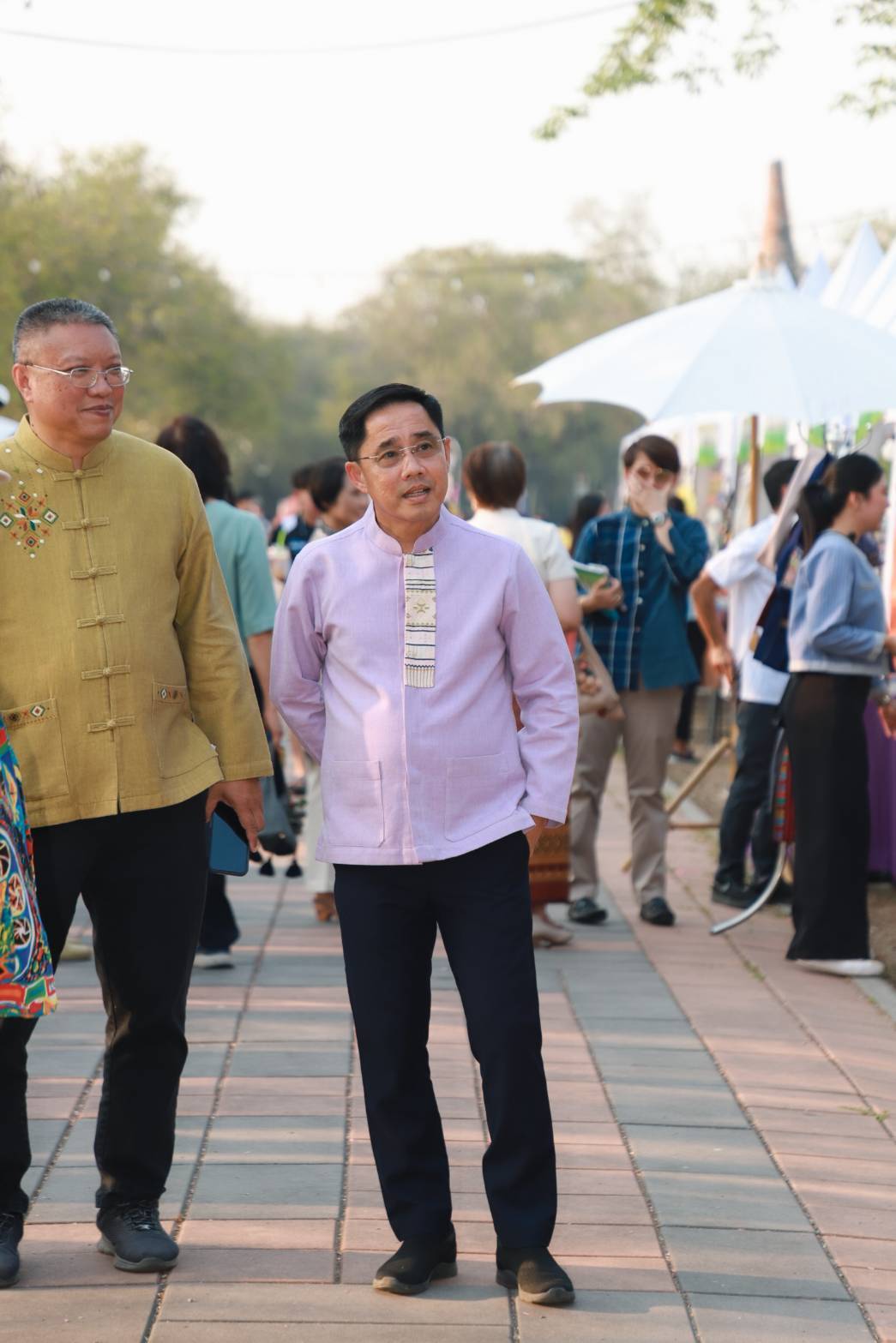 พิธีเปิดกิจกรรมโครงการส่งเสริมการท่องเที่ยวโดยชุมชนจังหวัดสุโขทัย “สุโข สุขี วิถีสุโขทัย”