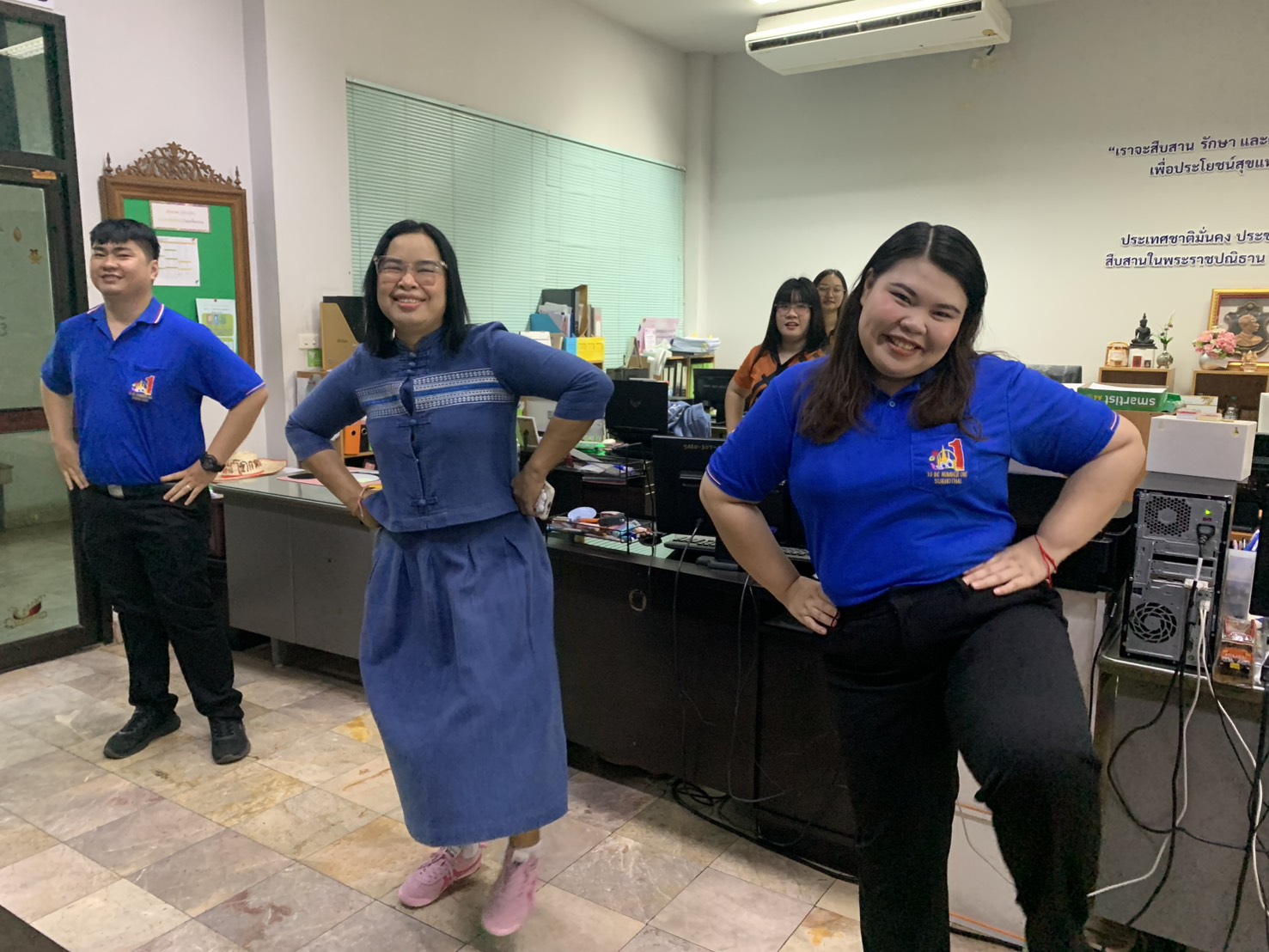 พัฒนาชุมชนสุโขทัยจัดกิจกรรมออกกำลังกาย “สุขภาพดี มีพลัง ด้วยการออกกำลังกาย” ภายใต้โครงการ “(five)P CDD สุโข : องค์กรแห่งความสุข”