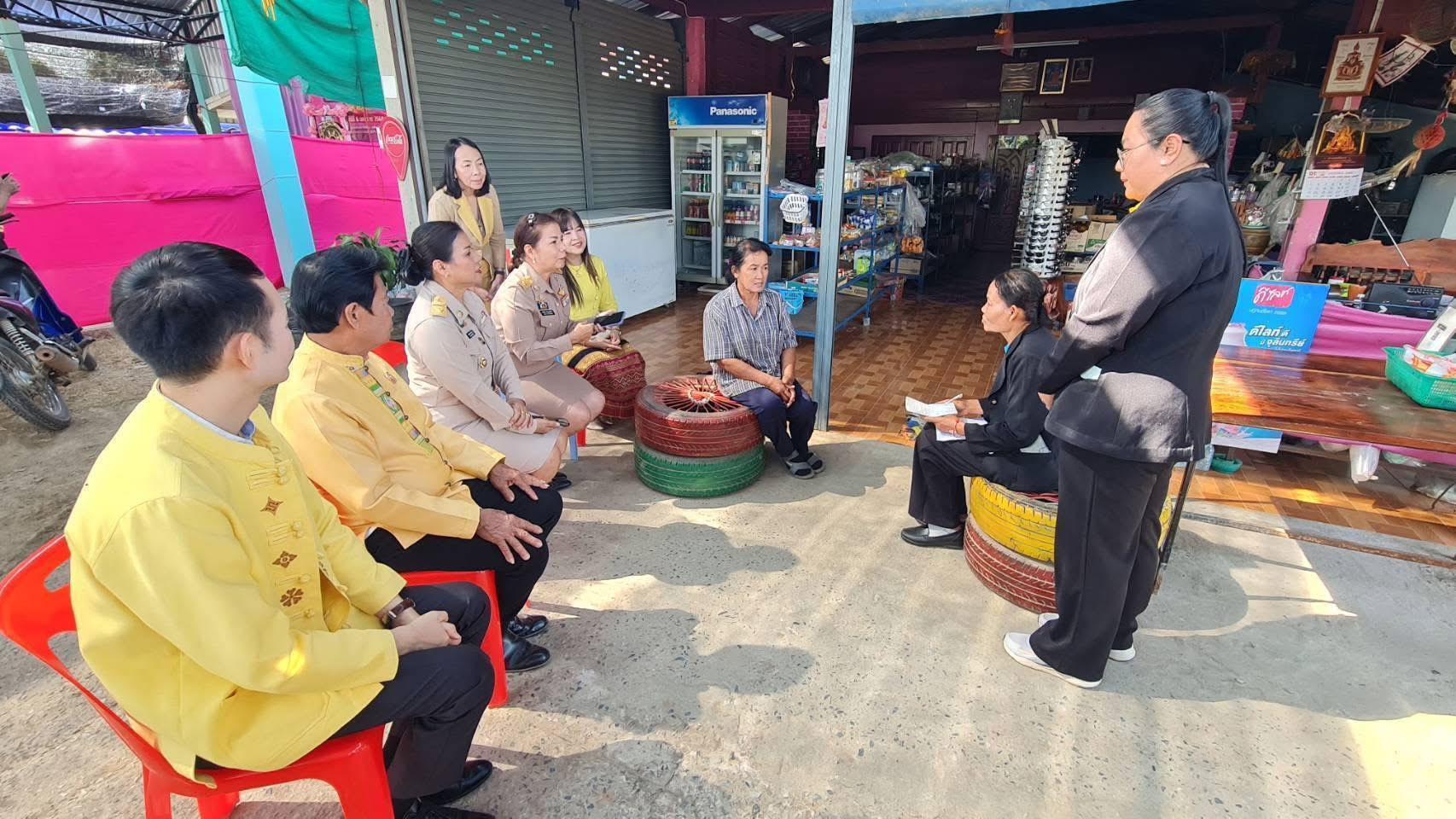 พัฒนาชุมชนสุโขทัย จัดกิจกรรม Kick off การรณรงค์และเชิญชวนการจัดเก็บข้อมูลความจำเป็นพื้นฐาน (จปฐ.) ประจำปีงบประมาณ พ.ศ. 2568